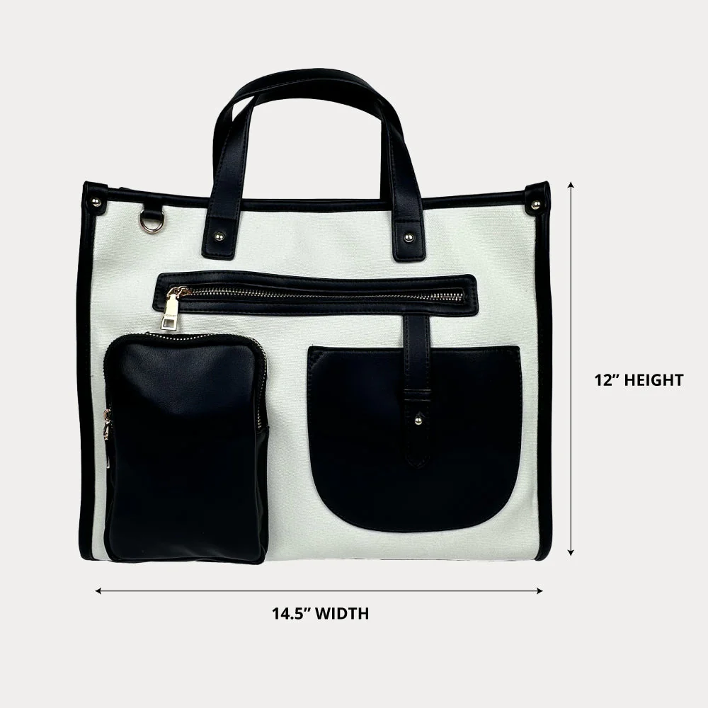 Ahdorned Alice Canvas Tote - Image 3