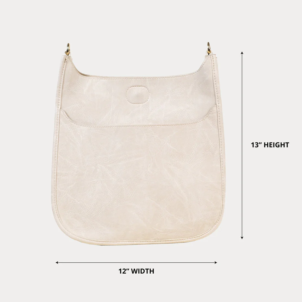 Ahdorned Classic Vegan Leather Messenger - Image 3