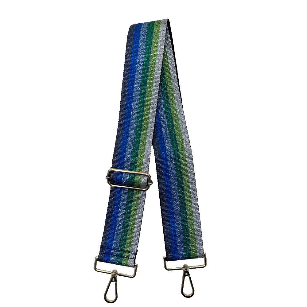 Ahdorned Glitter Multi Stripe Interchangeable Woven Bag Strap Assorted - Image 5