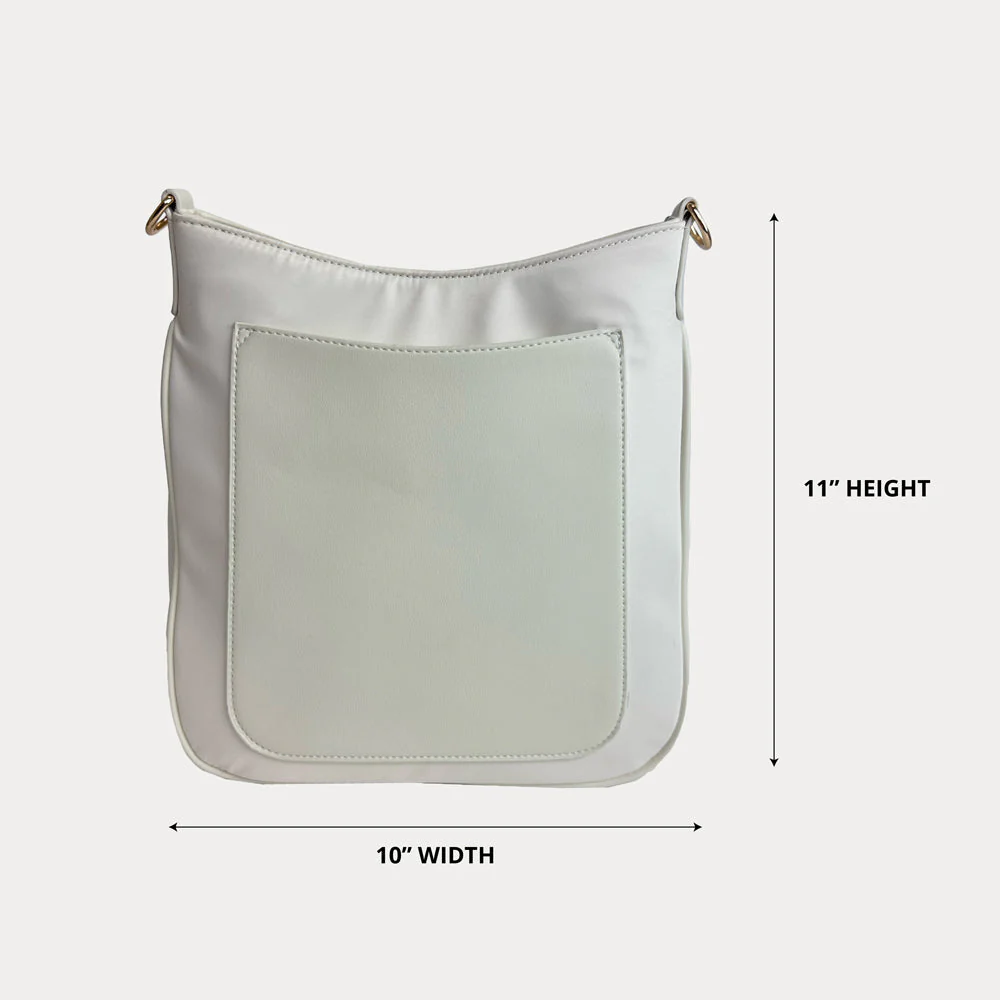Ahdorned Jackie Nylon & Vegan Messenger - Image 2