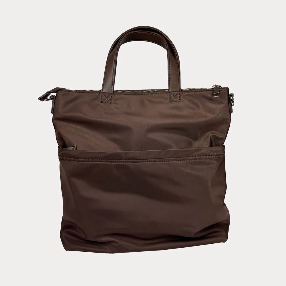 Ahdorned Jill Nylon & Vegan Leather North South Tote - Image 16