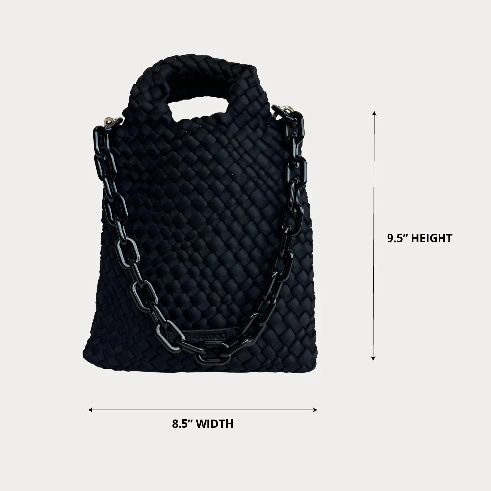 Ahdorned Lola Woven Neoprene Crossbody Bag - Image 12