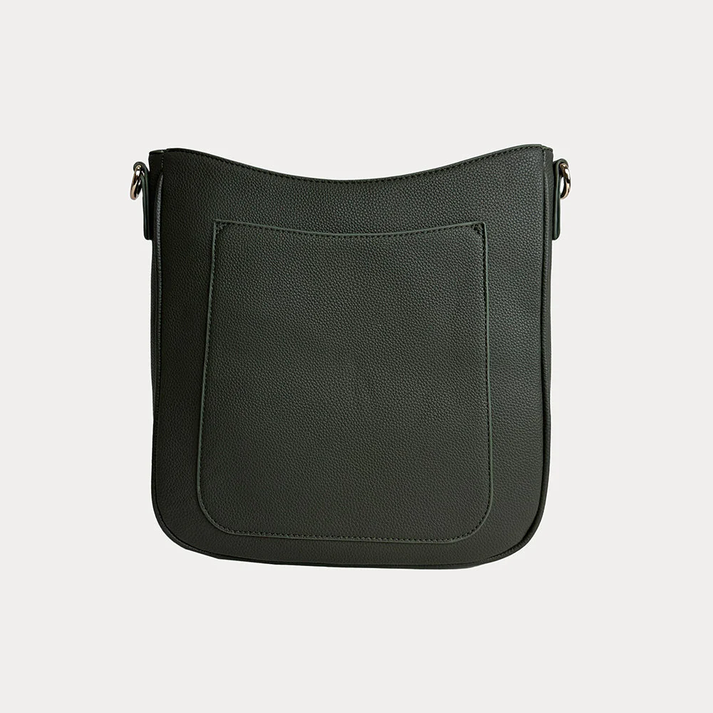Ahdorned Maxine Vegan Pebble Leather Messenger - Image 13