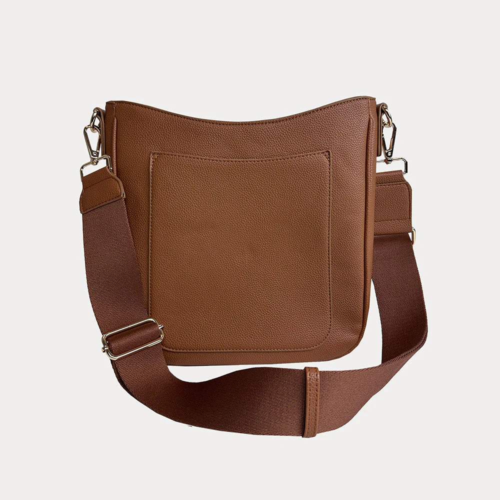 Ahdorned Maxine Vegan Pebble Leather Messenger - Image 2