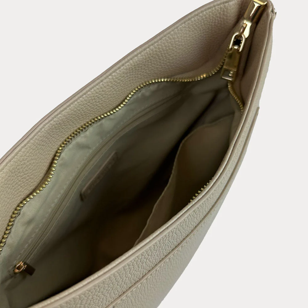 Ahdorned Maxine Vegan Pebble Leather Messenger - Image 27