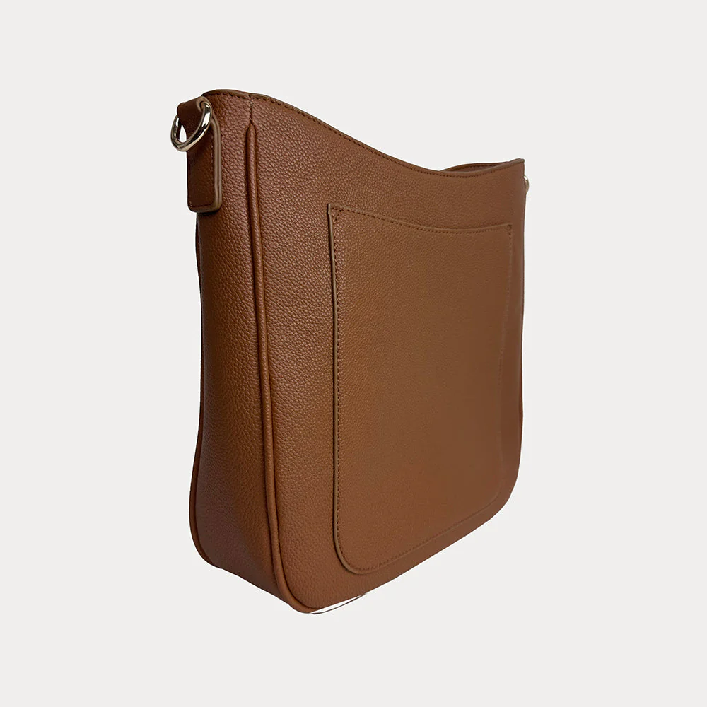 Ahdorned Maxine Vegan Pebble Leather Messenger - Image 4
