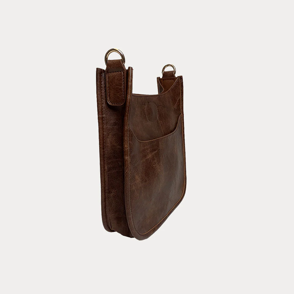 Ahdorned Mini Vegan Leather Messenger - Image 7