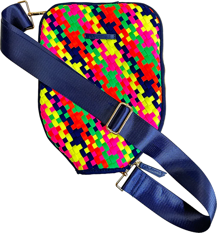 Ahdorned Multi Colored Neoprene Pickleball Racket Cover - Image 3
