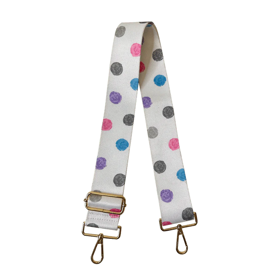 Ahdorned Polka Dot Interchangeable Printed Bag Strap Assorted - Image 5