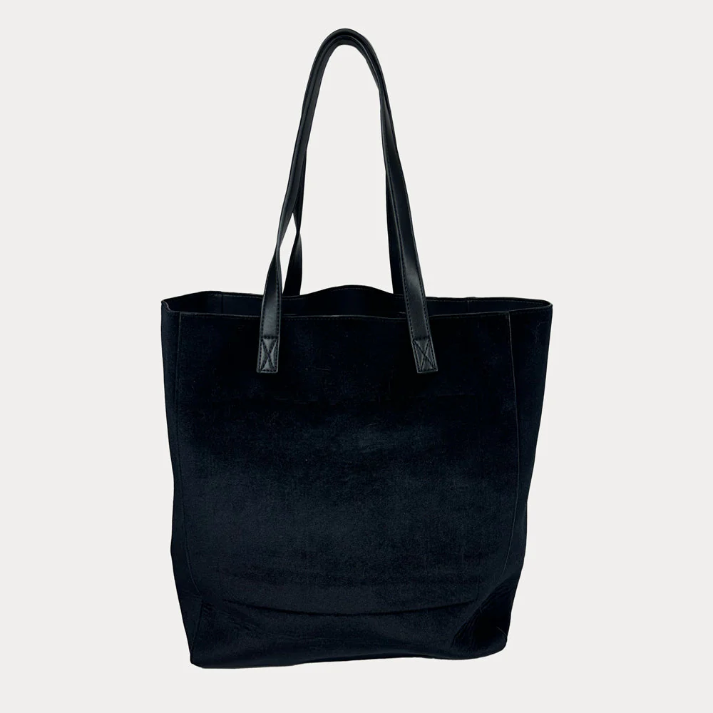 Ahdorned Sophie Velour Skull Embossed Tote - Anniversary Collection - Image 9