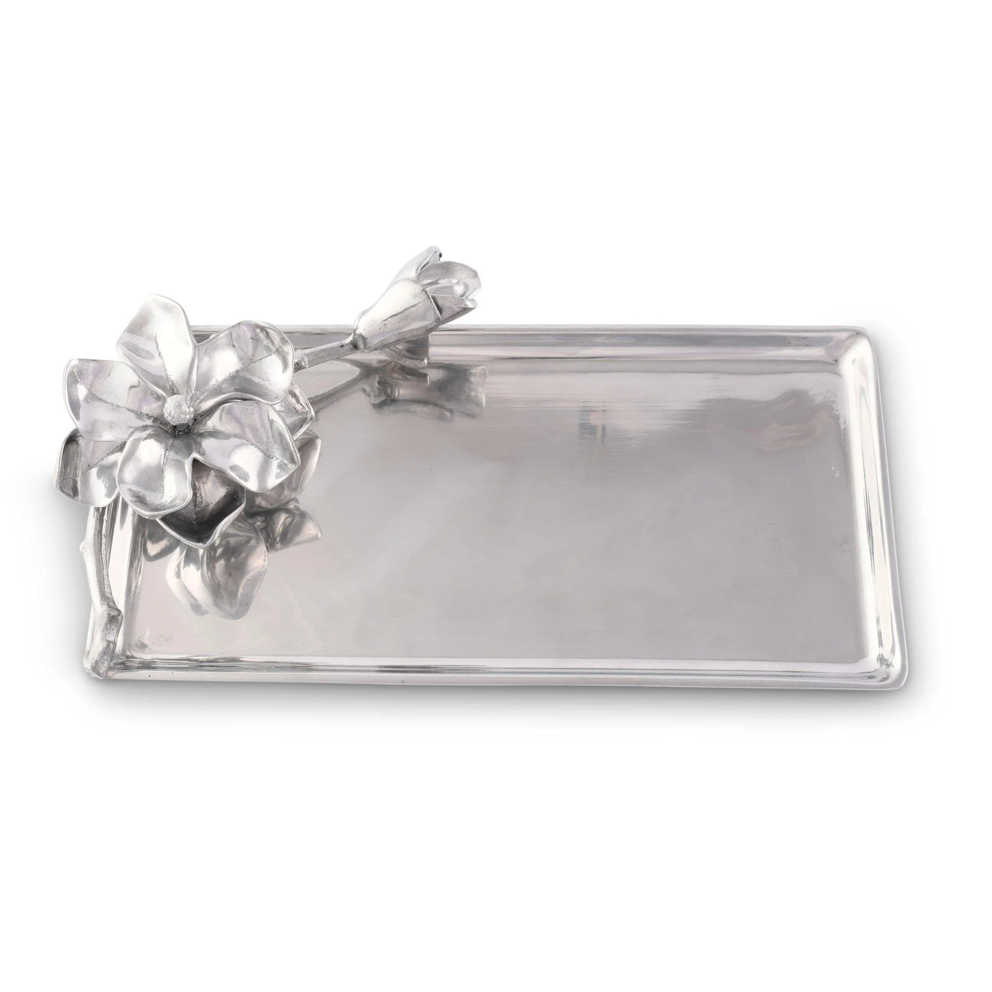 Arthur Court 6 inches x 12 inches Tray - Magnolia - Image 2