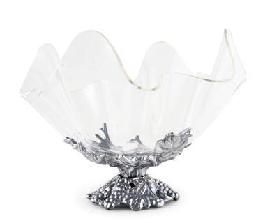 Arthur Court Acrylic Bowl 11 inches - Grape Stand