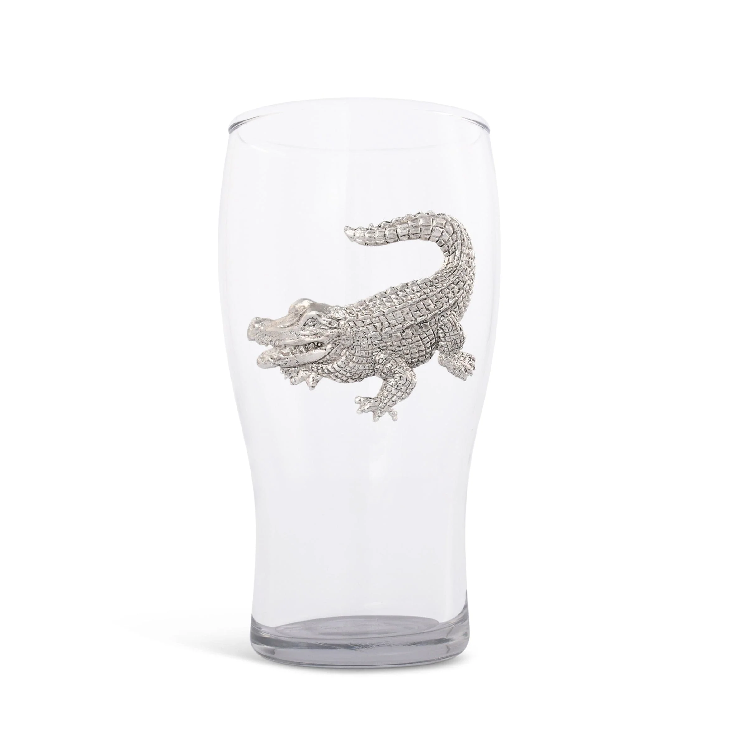 Arthur Court Alligator Beer Pint Glasses - Set of 4 - Image 3