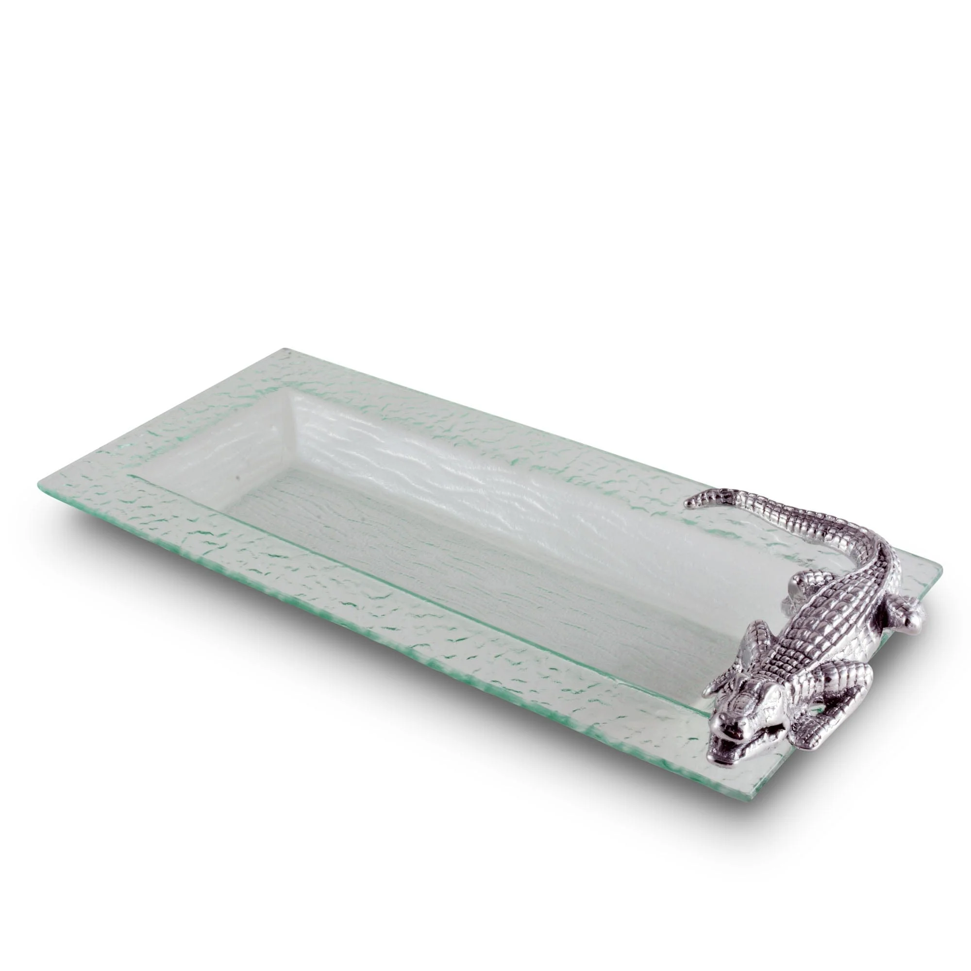 Arthur Court Alligator Oblong Tray