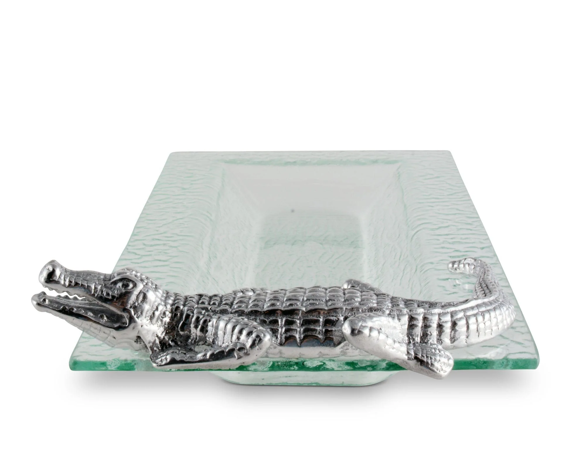 Arthur Court Alligator Oblong Tray - Image 2