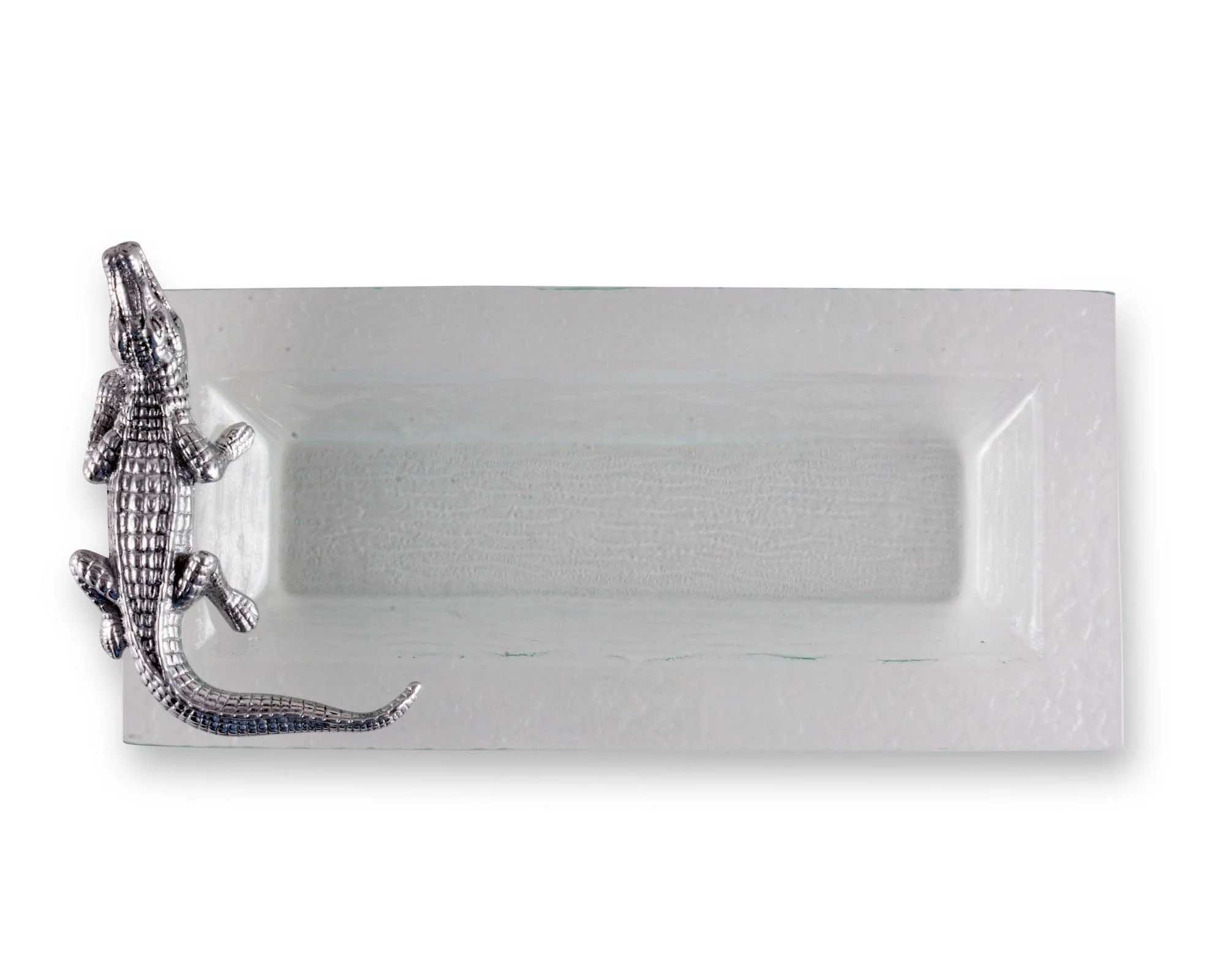Arthur Court Alligator Oblong Tray - Image 3