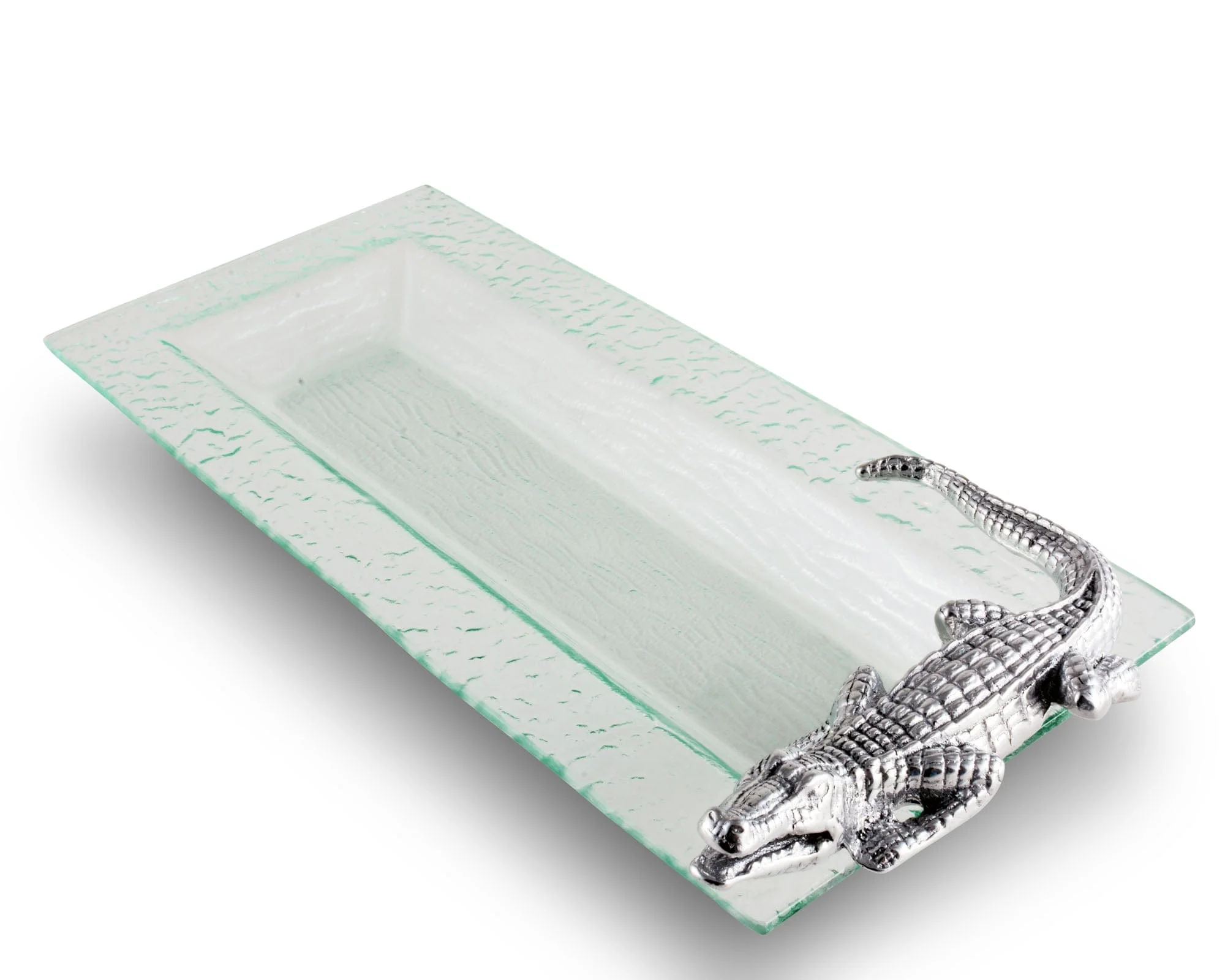 Arthur Court Alligator Oblong Tray - Image 4