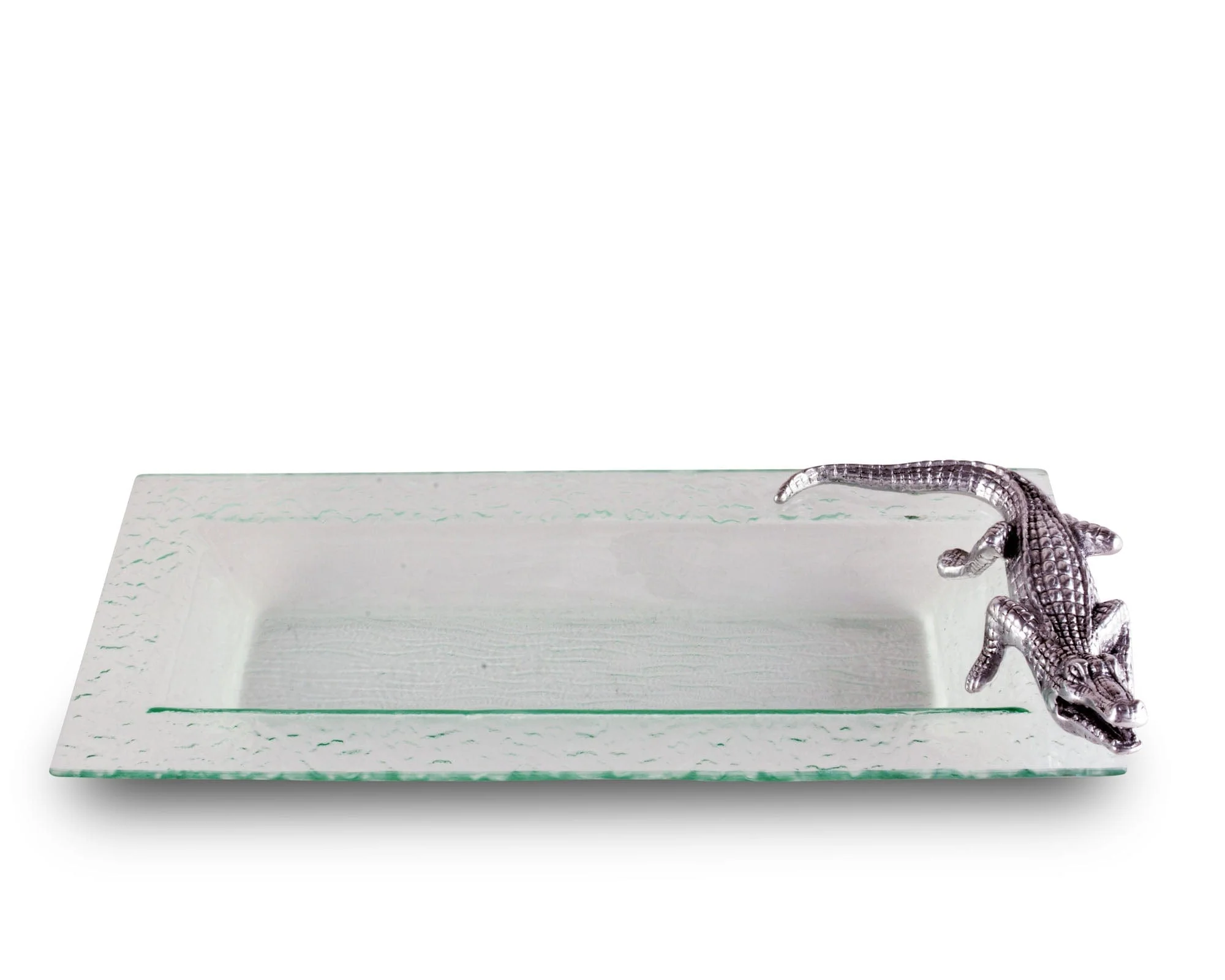 Arthur Court Alligator Oblong Tray - Image 5