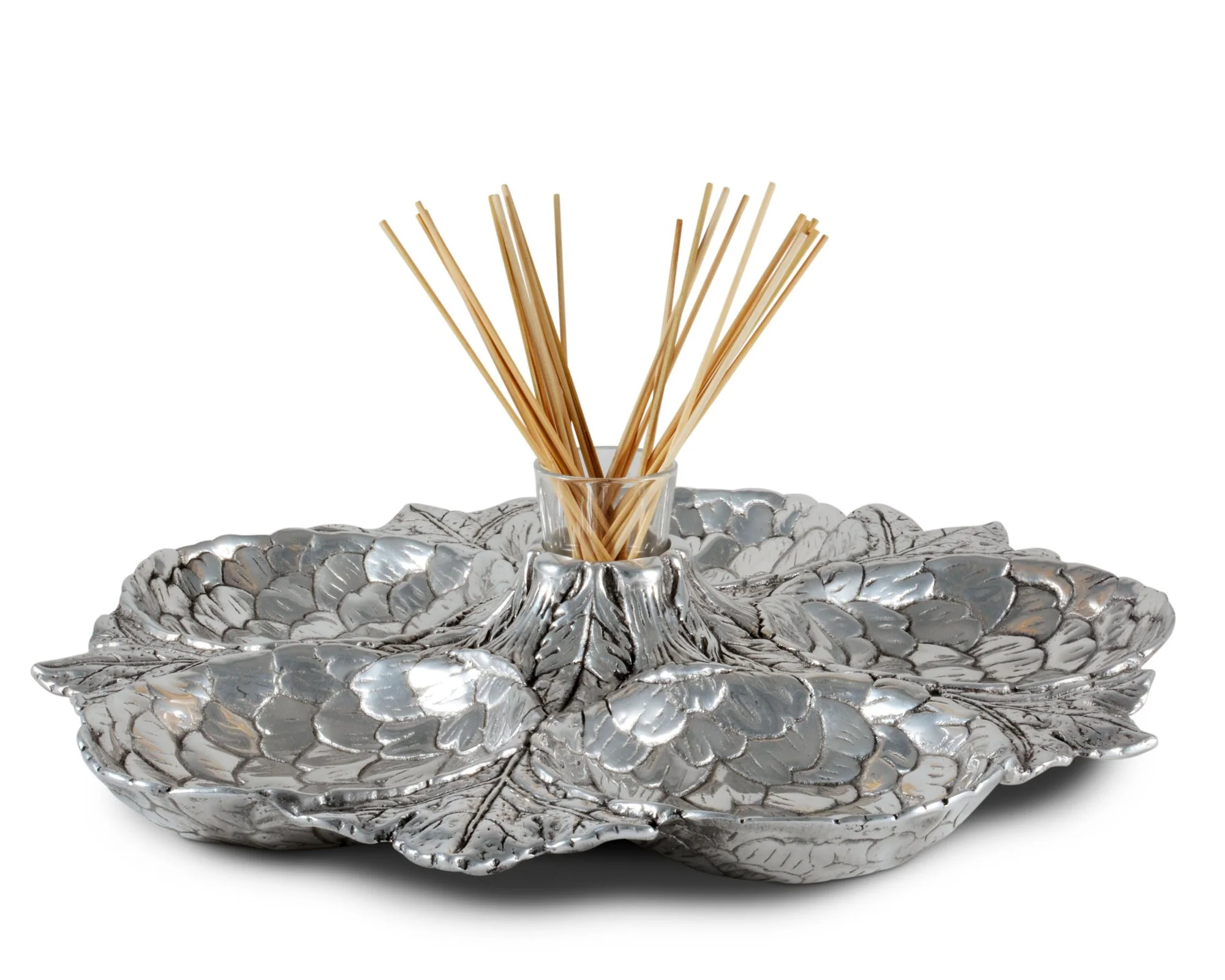 Arthur Court Artichoke 5 Section Snack Tray - Image 3