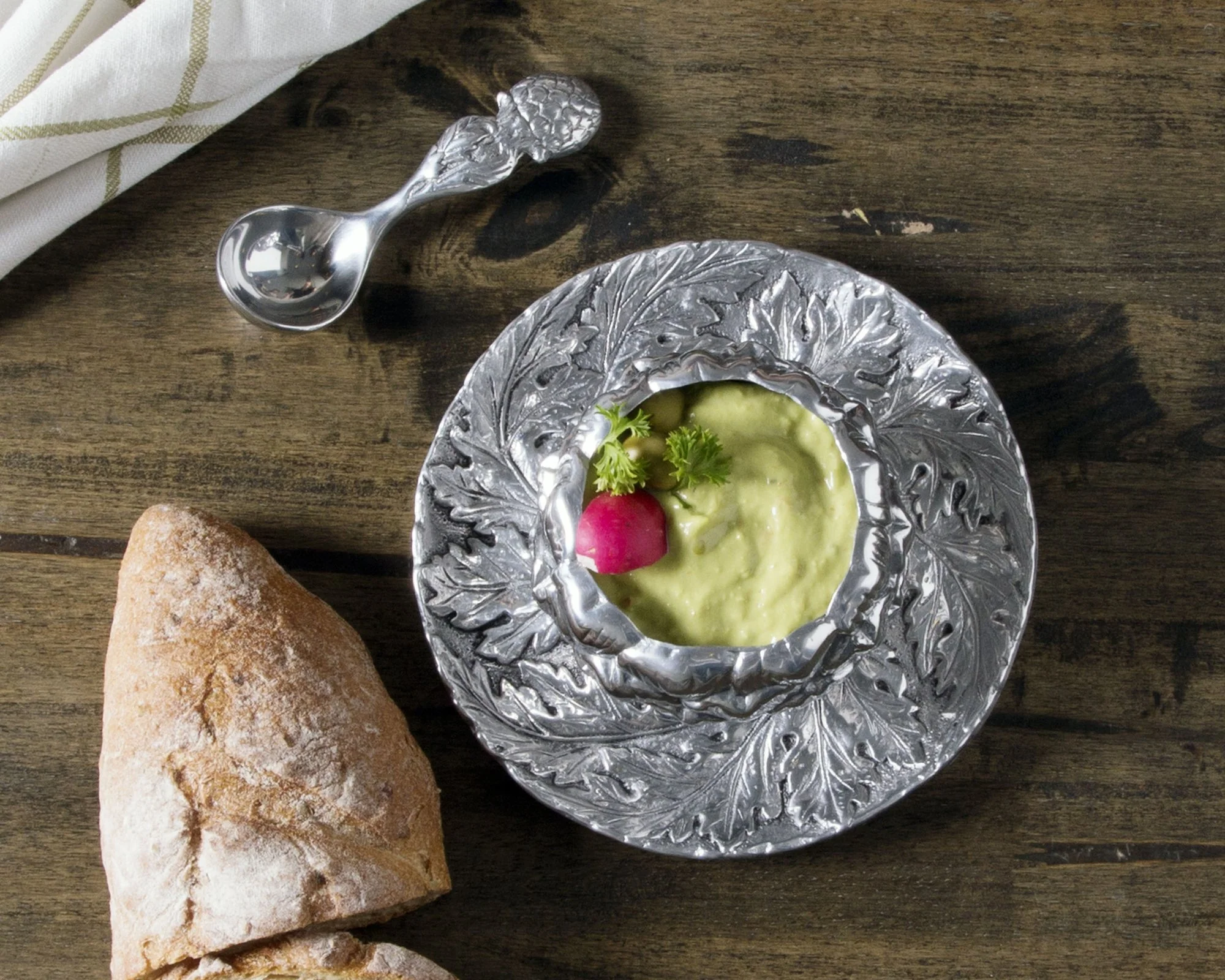 Arthur Court Artichoke Condiment Set 3 Piece - Image 7
