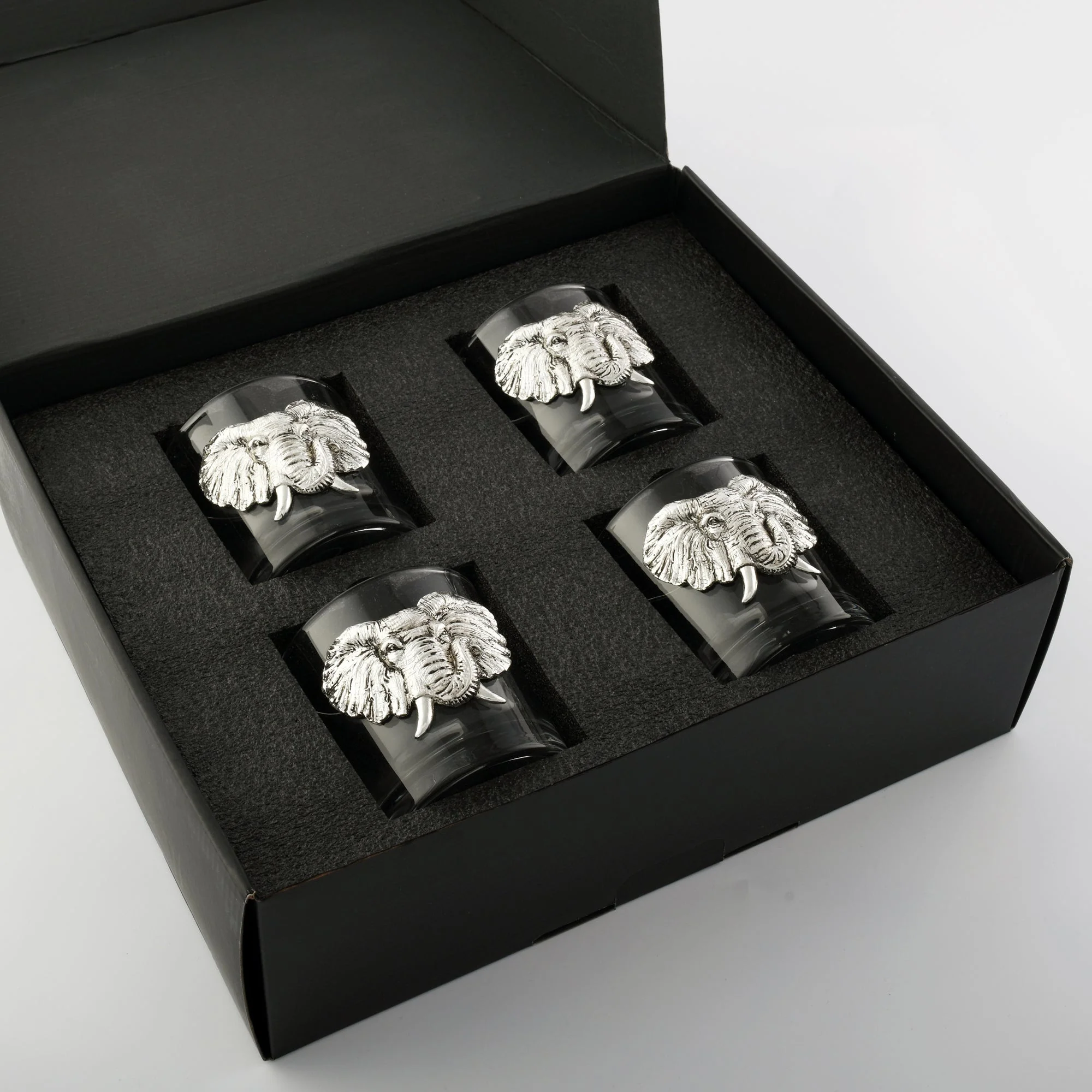 Arthur Court Bar Glasses (4) - Elephant - Image 4