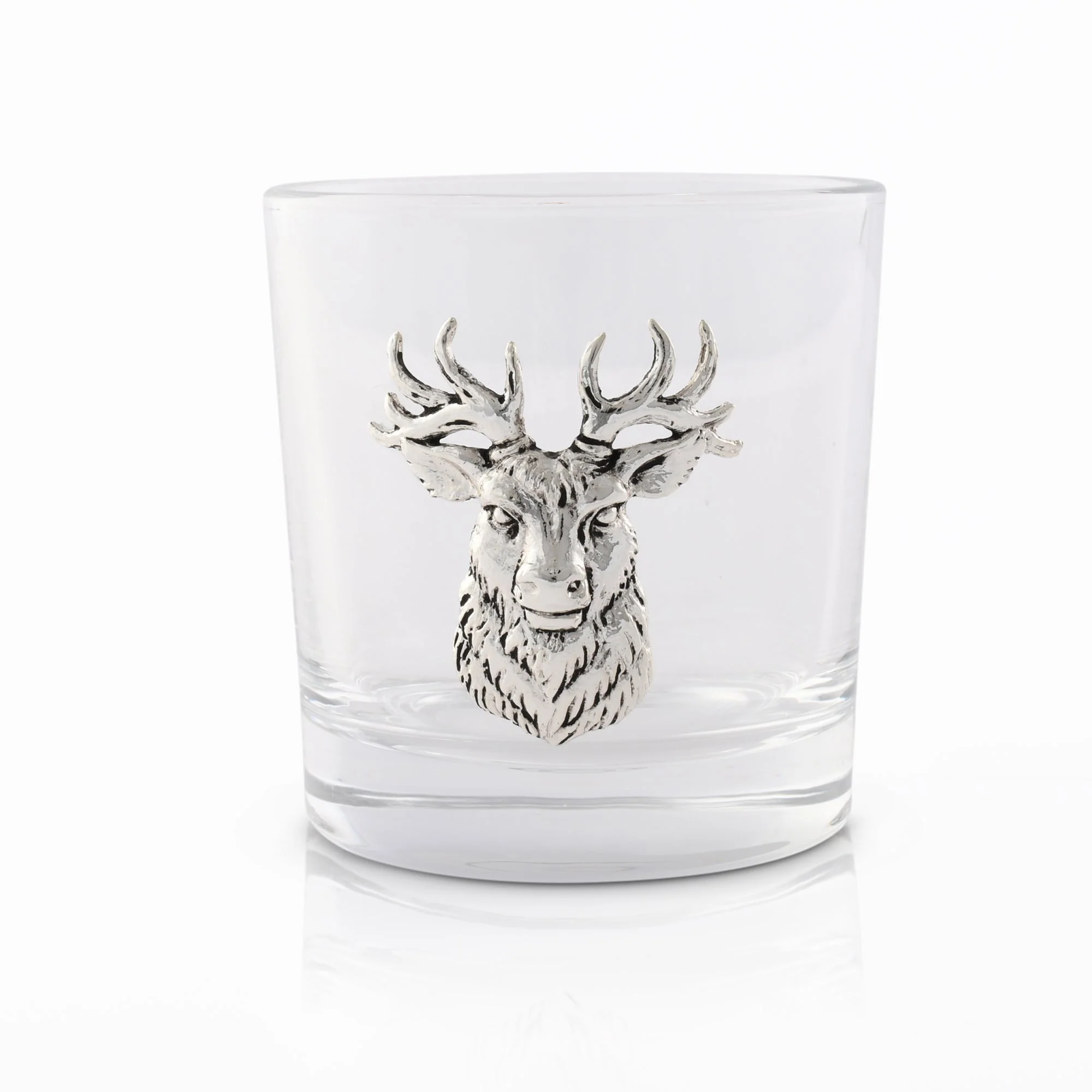 Arthur Court Bar Glasses (4) - Elk Head - Image 2