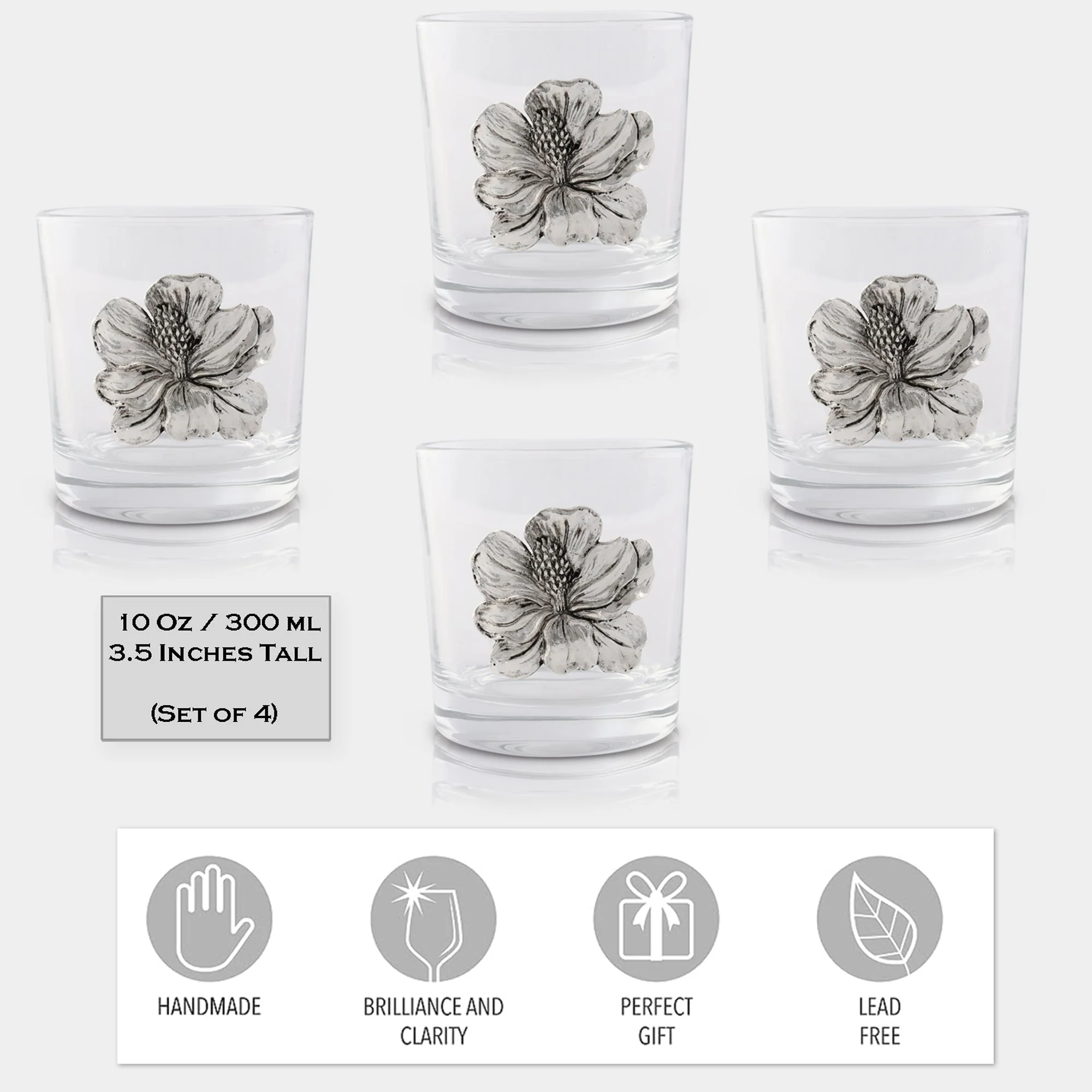 Arthur Court Bar Glasses (4) - Magnolia - Image 3