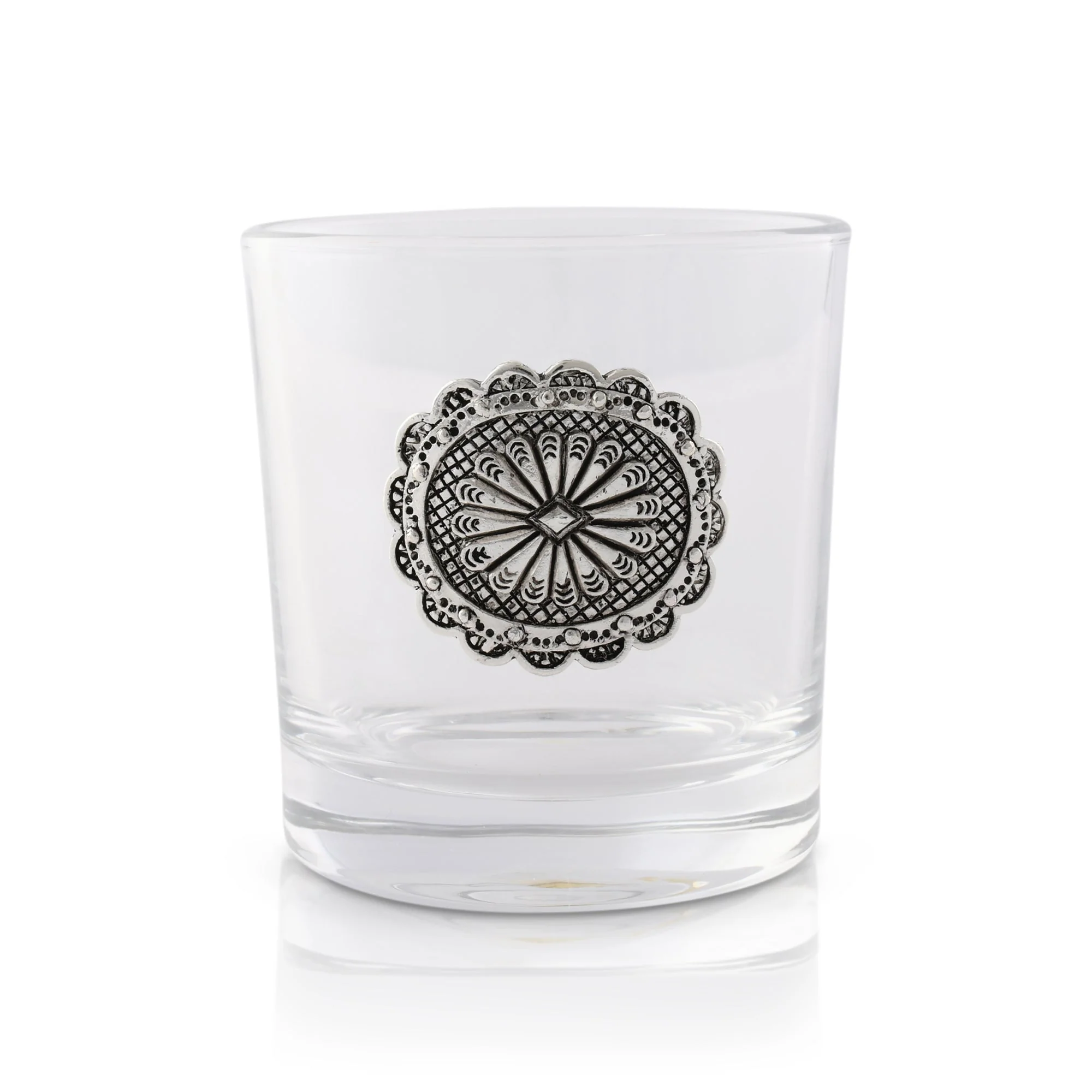 Arthur Court Bar Glasses (4) - Western Concho - Image 2