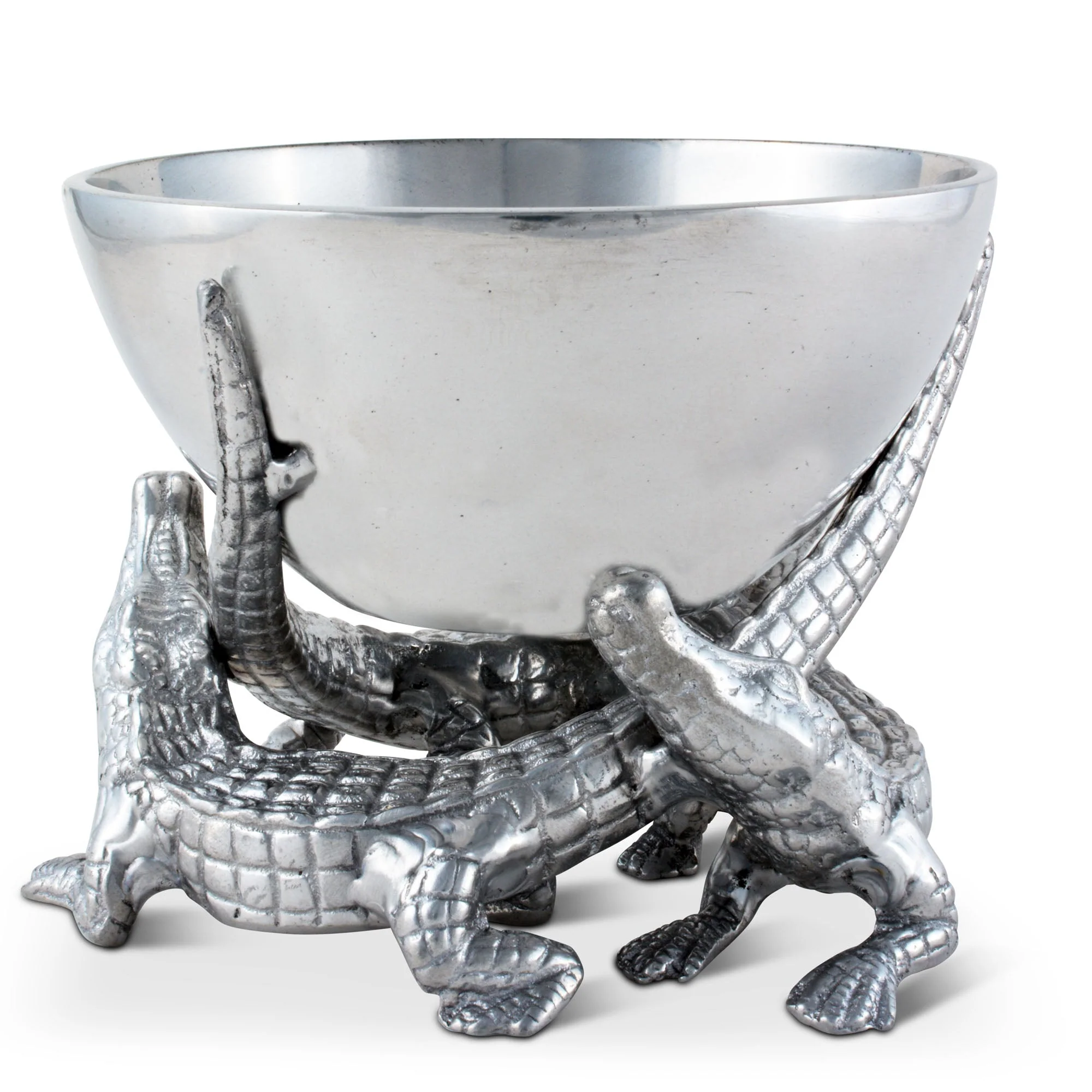 Arthur Court Bowl Elevated 5.5 inches  - Alligator