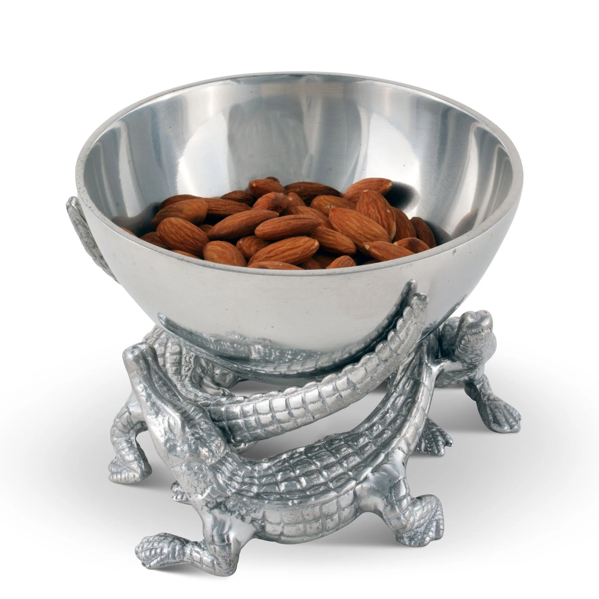 Arthur Court Bowl Elevated 5.5 inches  - Alligator - Image 3