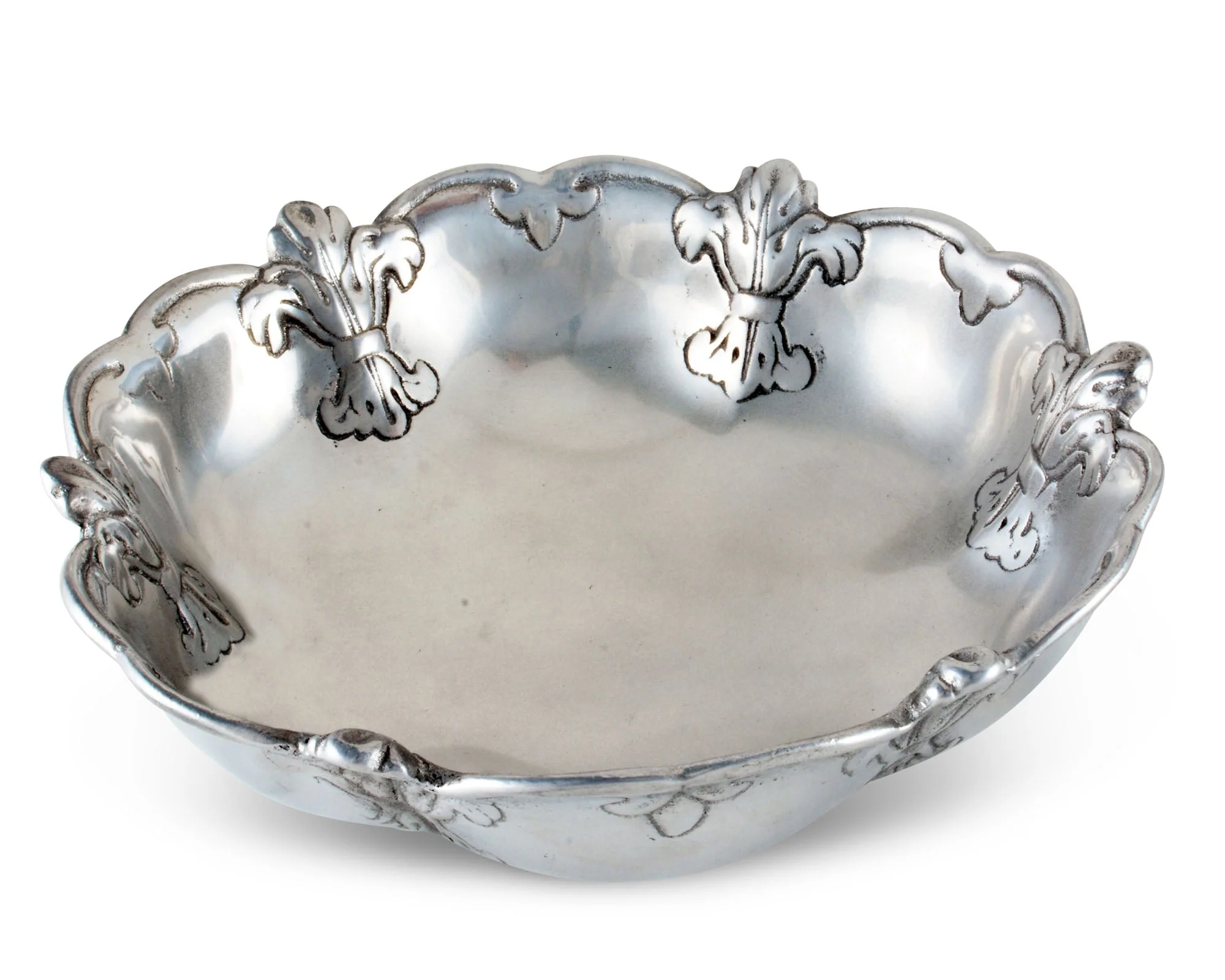 Arthur Court Bowl - Fleur-De-Lis 10 inches - Image 2