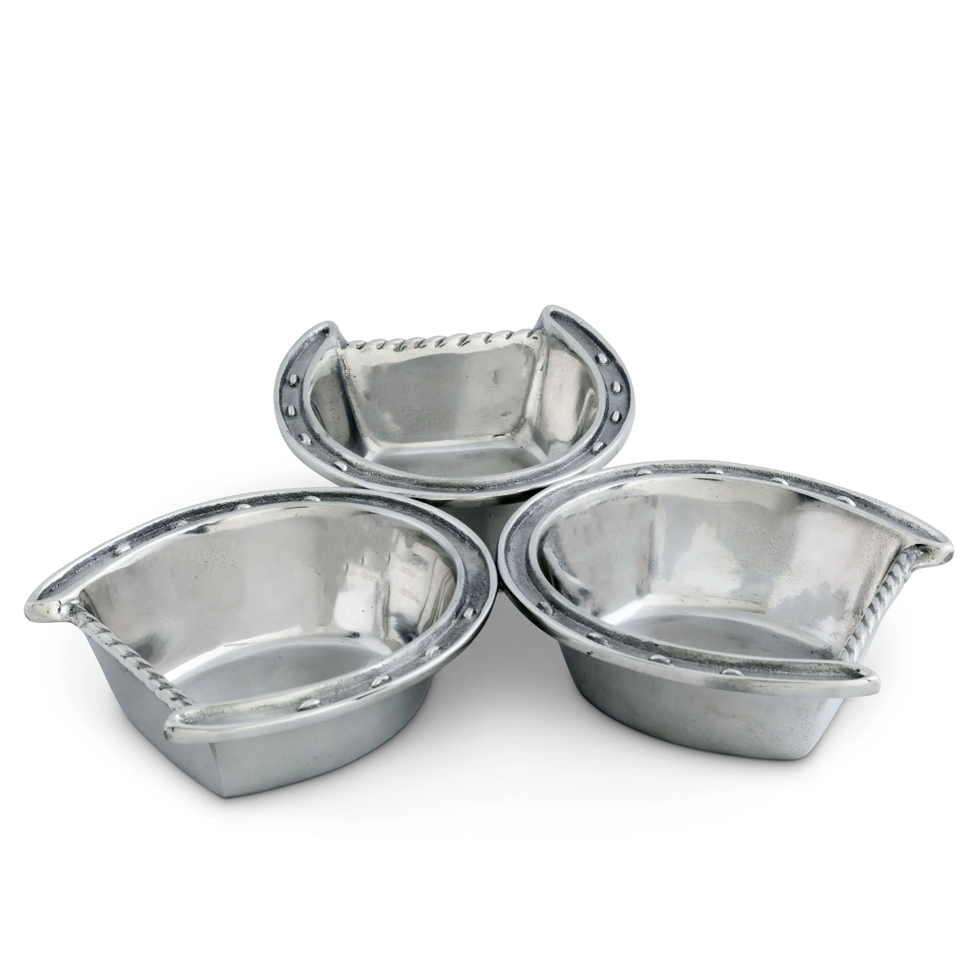 Arthur Court Bowl - Horseshoe 3-Bowl