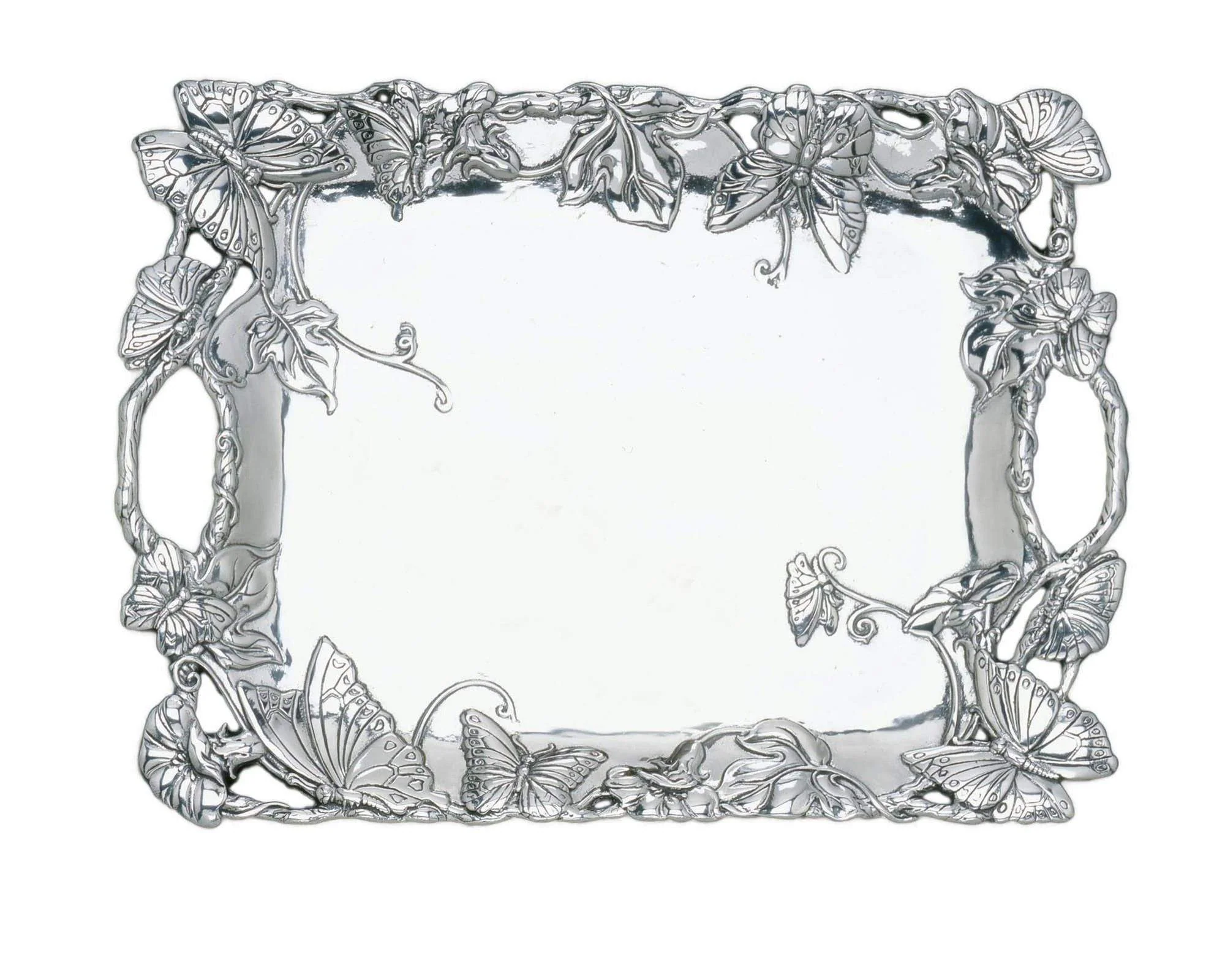 Arthur Court Butterfly Clutch Tray