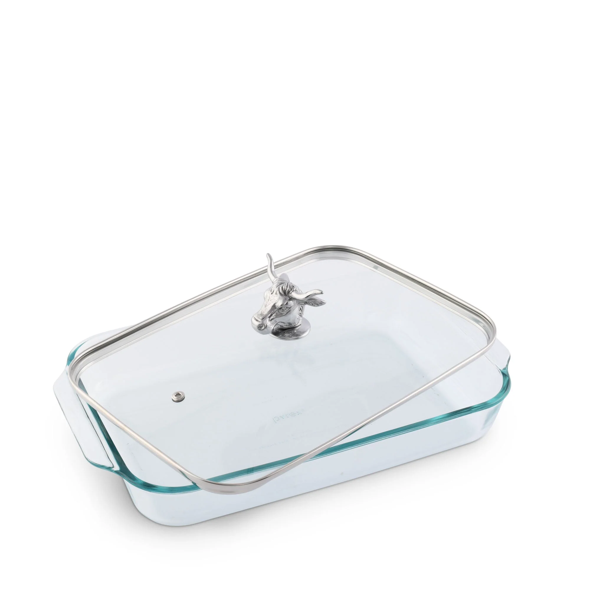 Arthur Court Casserole Dish with Lid - Bull - Image 2