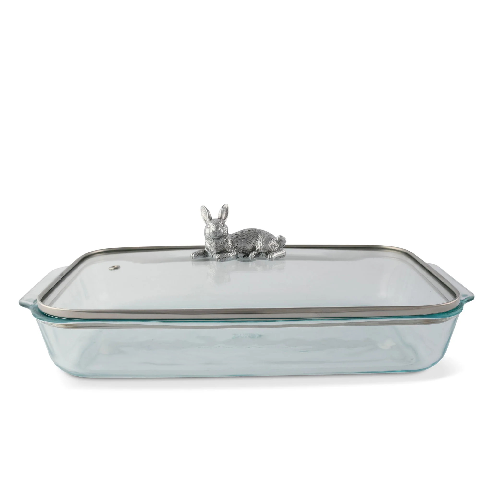 Arthur Court Casserole Dish with Lid - Bunny - Image 3