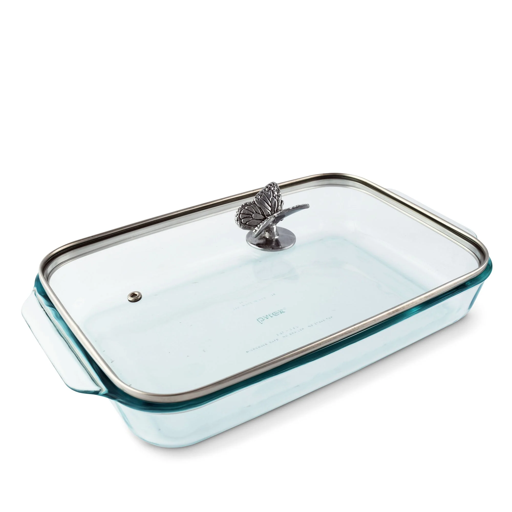Arthur Court Casserole Dish with Lid - Butterfly