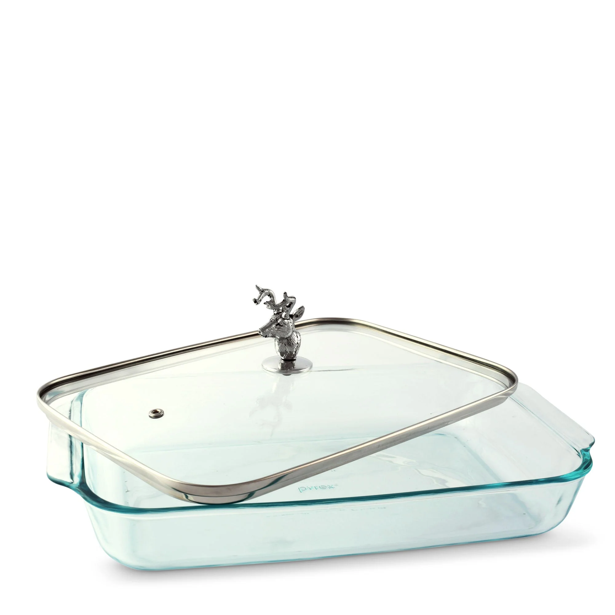 Arthur Court Casserole Dish with Lid - Deer - Image 2