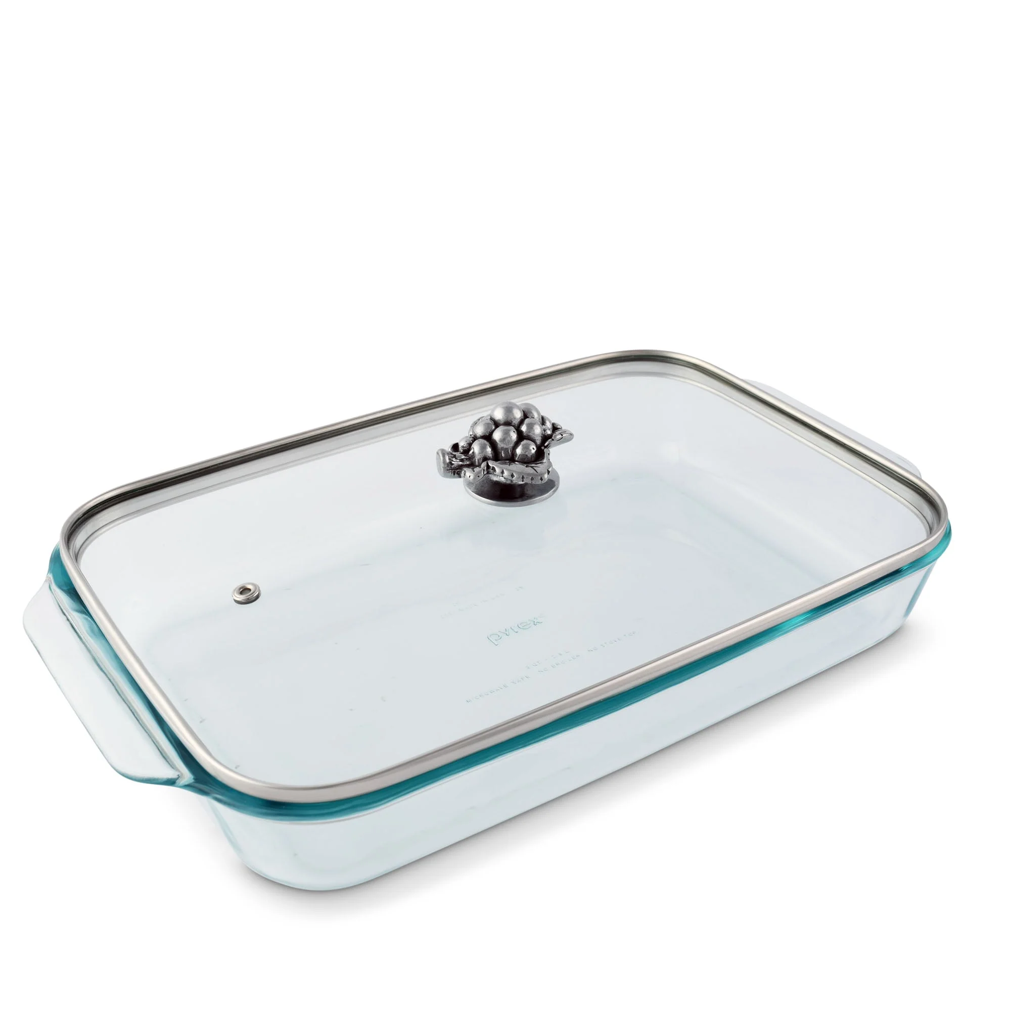 Arthur Court Casserole Dish with Lid - Grape