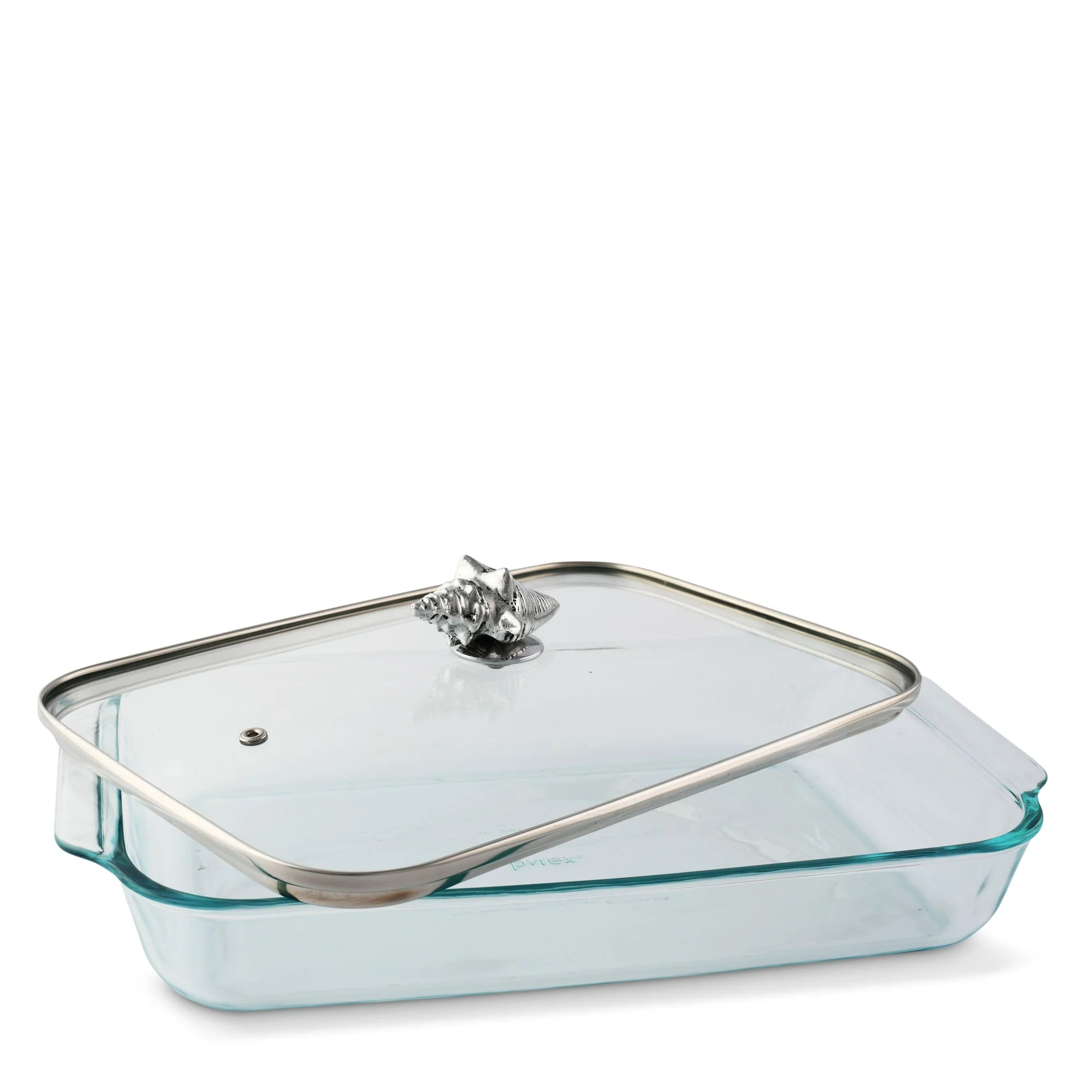 Arthur Court Casserole Dish with Lid - Shell - Image 2