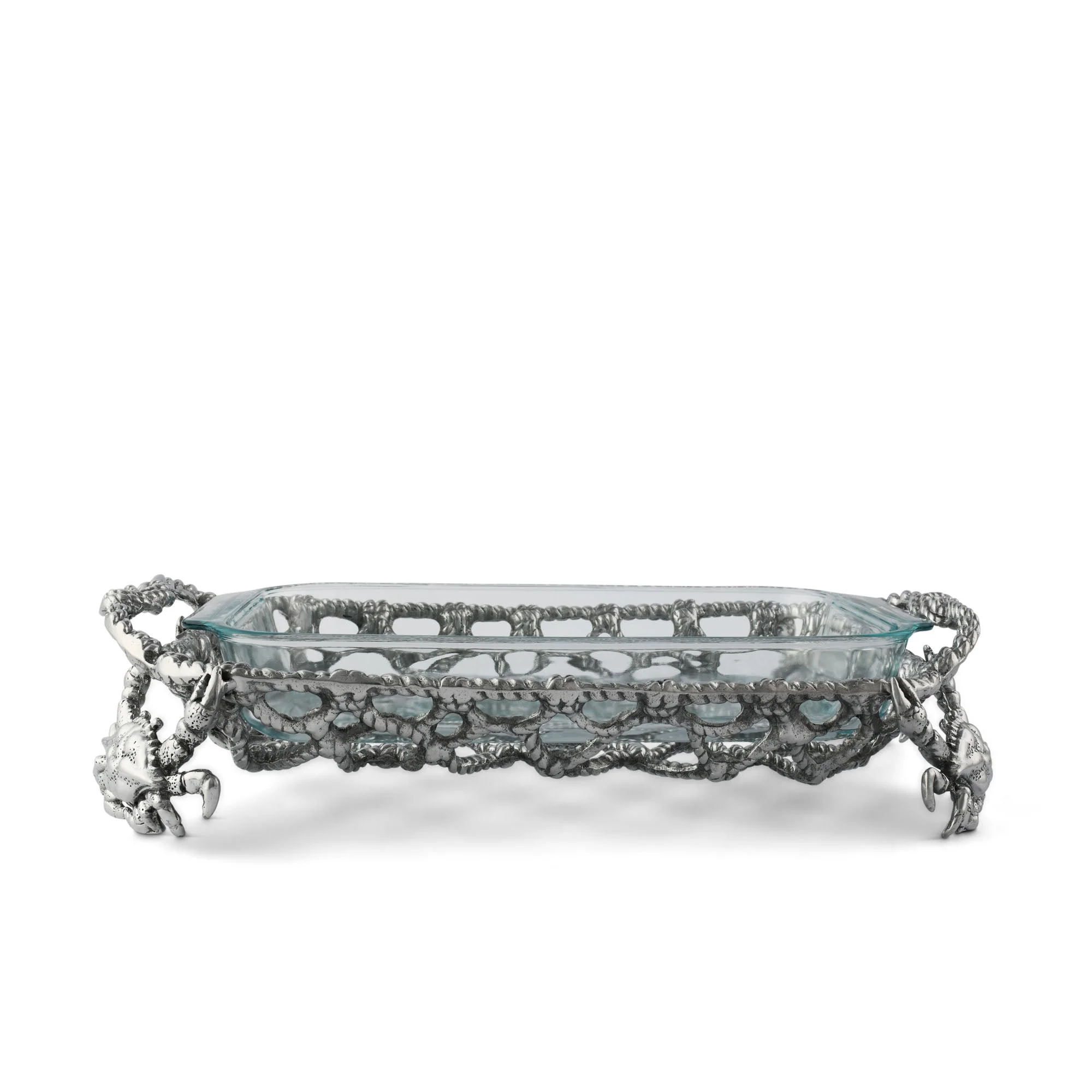 Arthur Court Casserole Holder - Crab