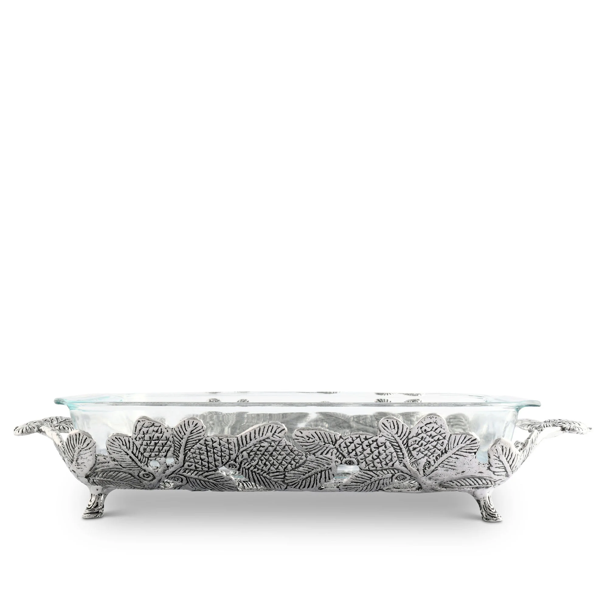 Arthur Court Casserole Holder - Pine Cone - Image 2