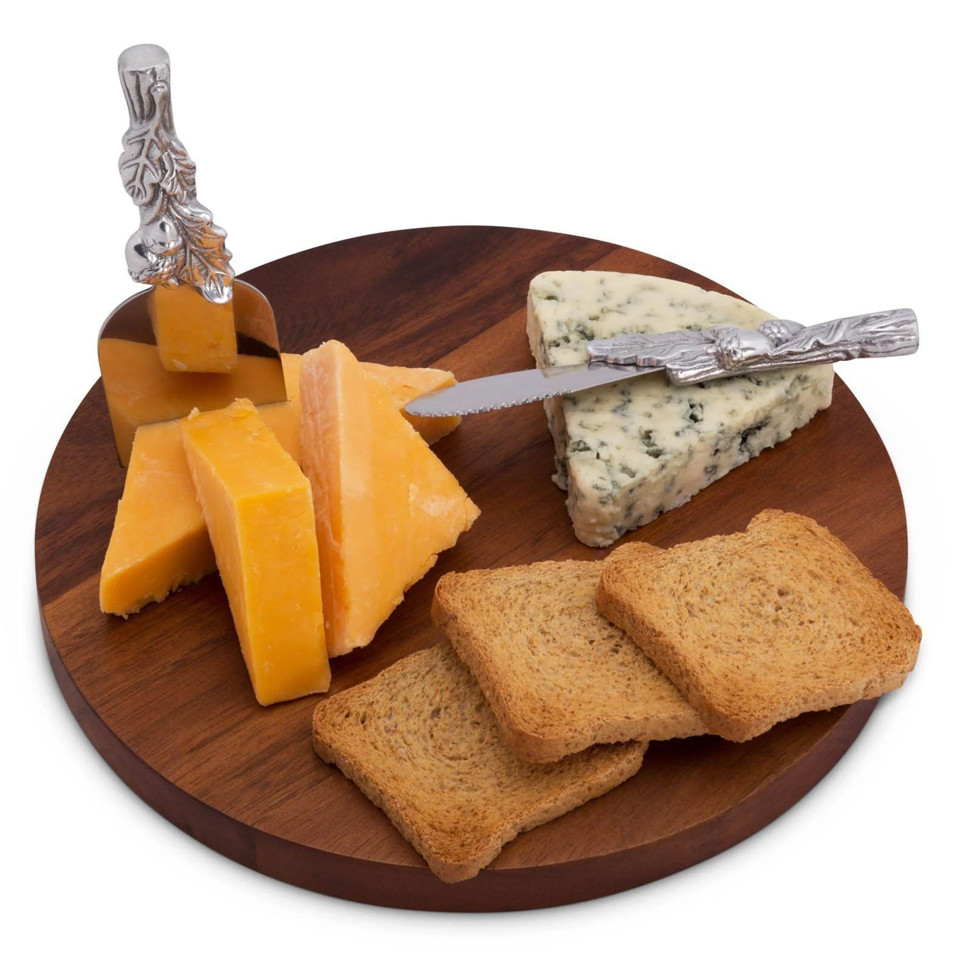 Arthur Court Cheese Tool Set - Acorn / Oak Leaf - Image 3