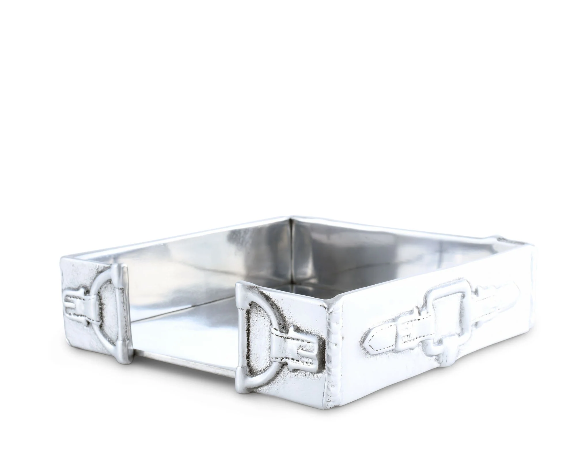 Arthur Court Cocktail Napkin Box - Equestrian - Image 4