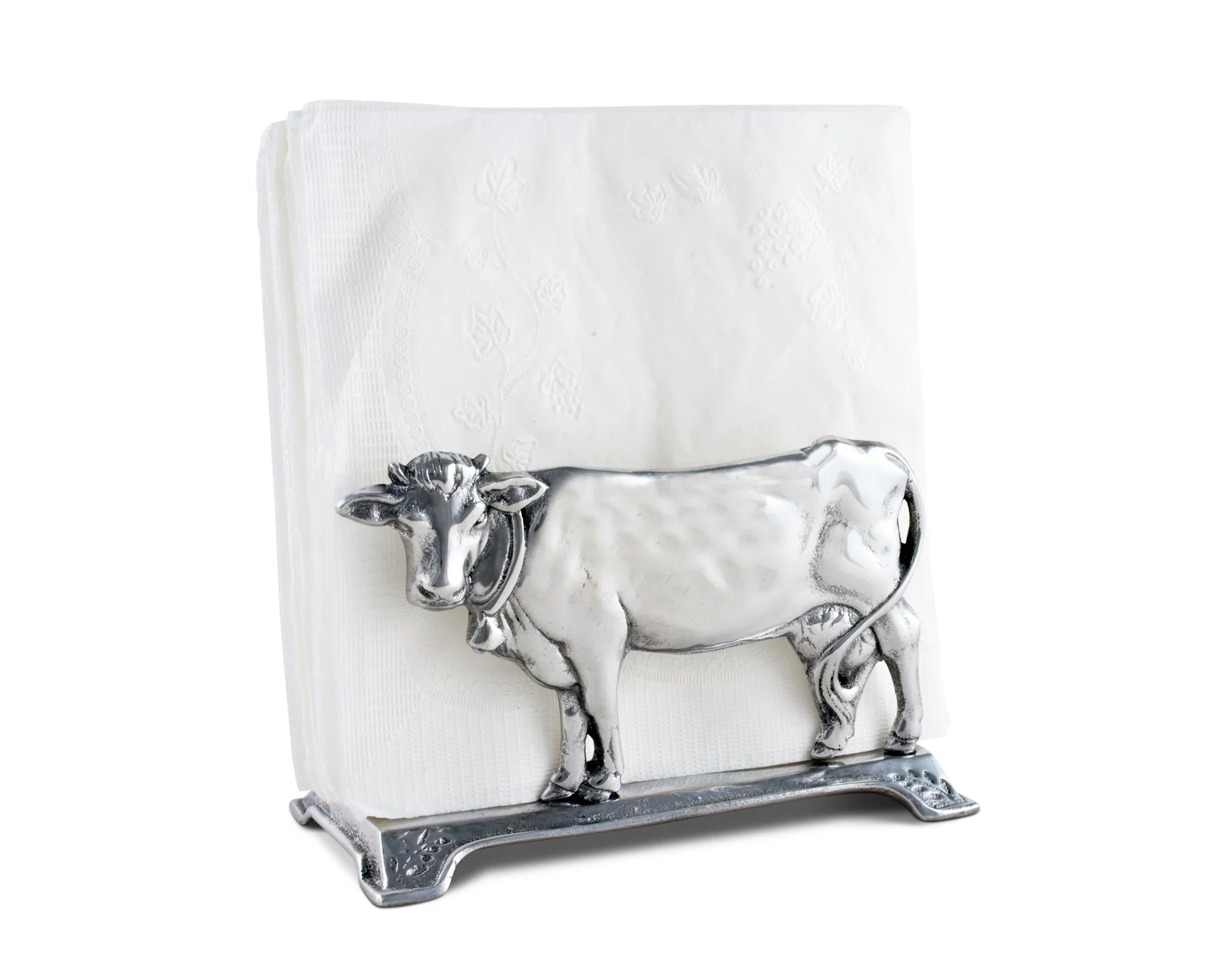 Arthur Court Cow Napkin Holder - Image 2