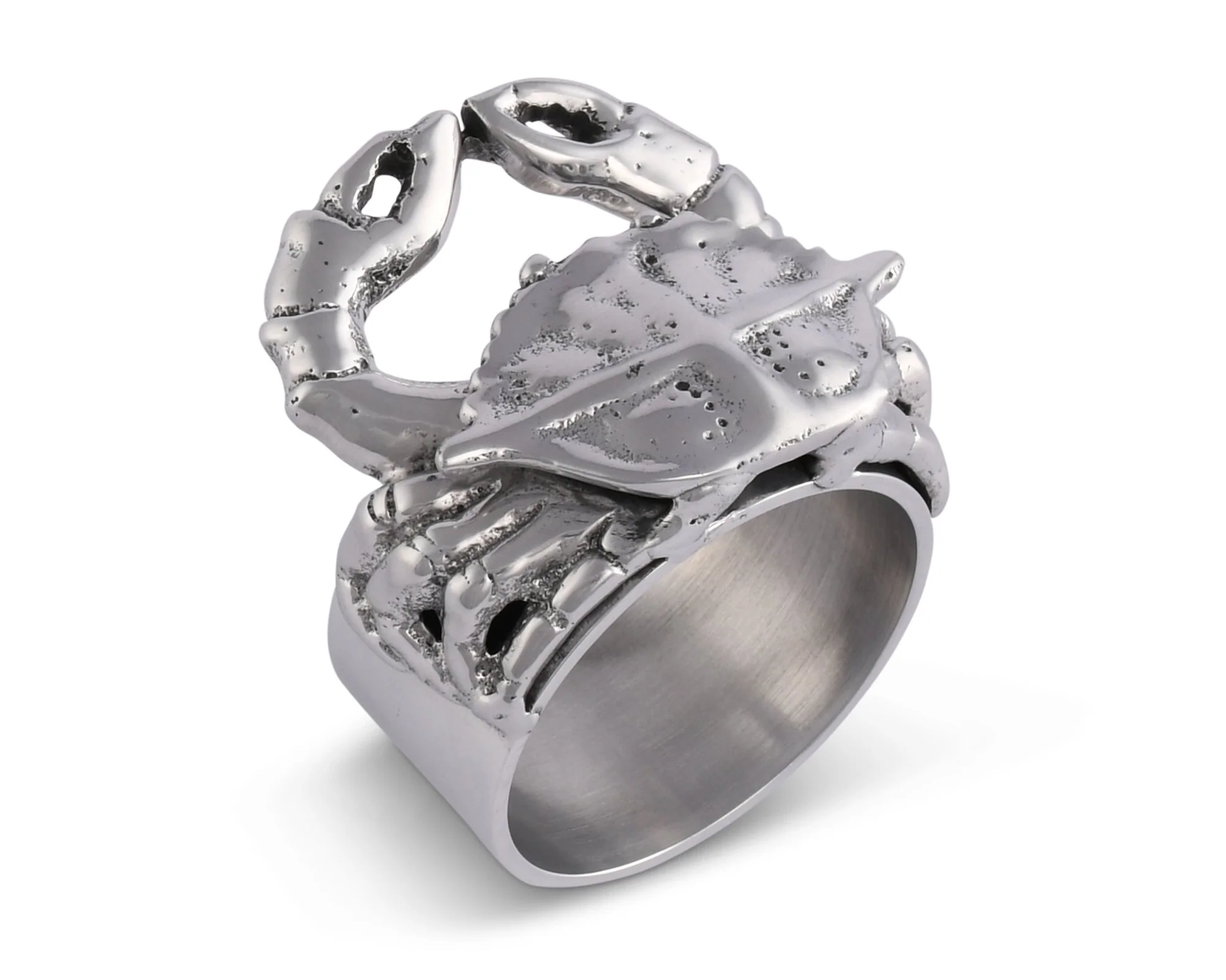 Arthur Court Crab Napkin Rings - Set Of 4 - Image 2