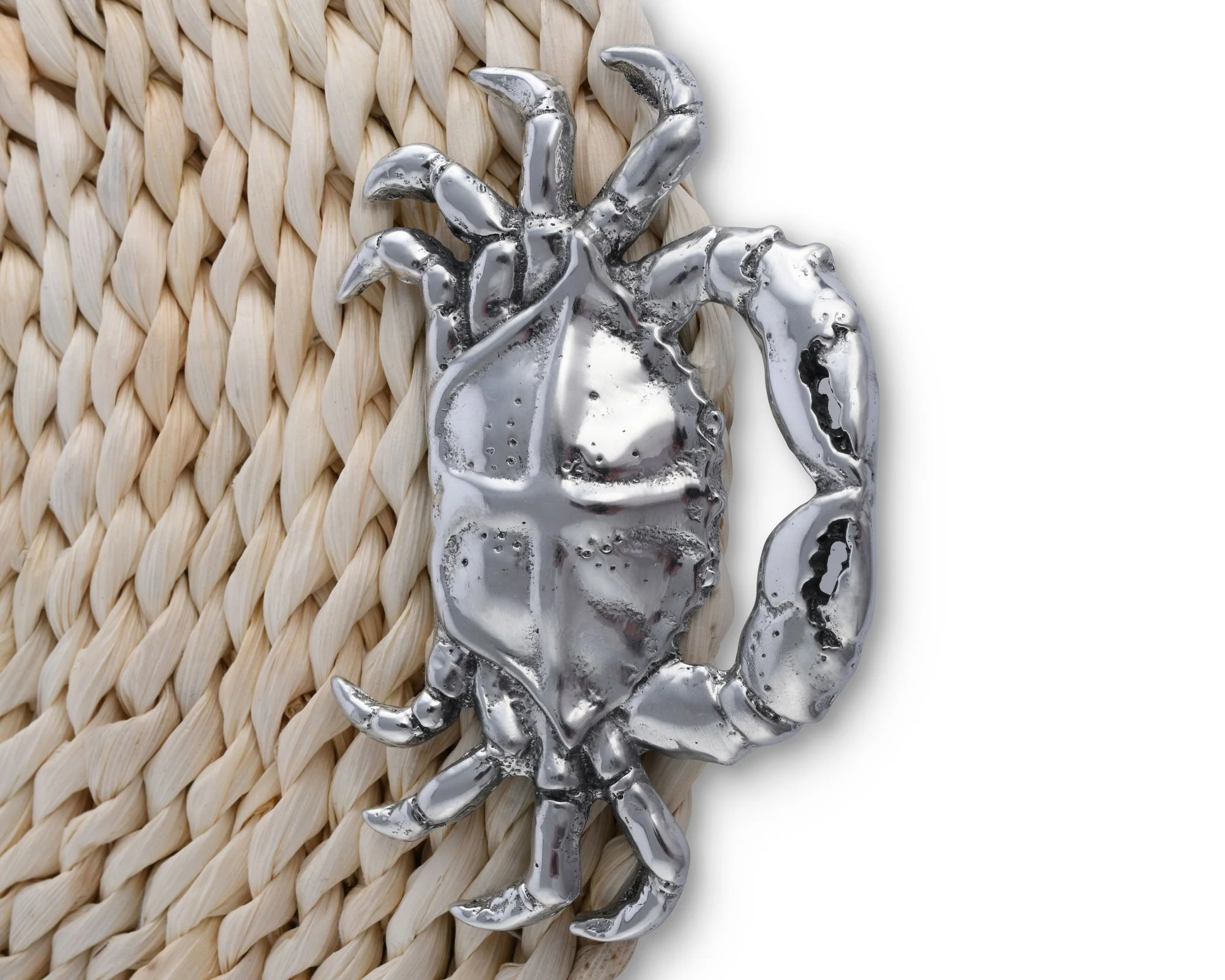 Arthur Court Crab Twisted Seagrass Placemats - Set Of 4 - Image 3