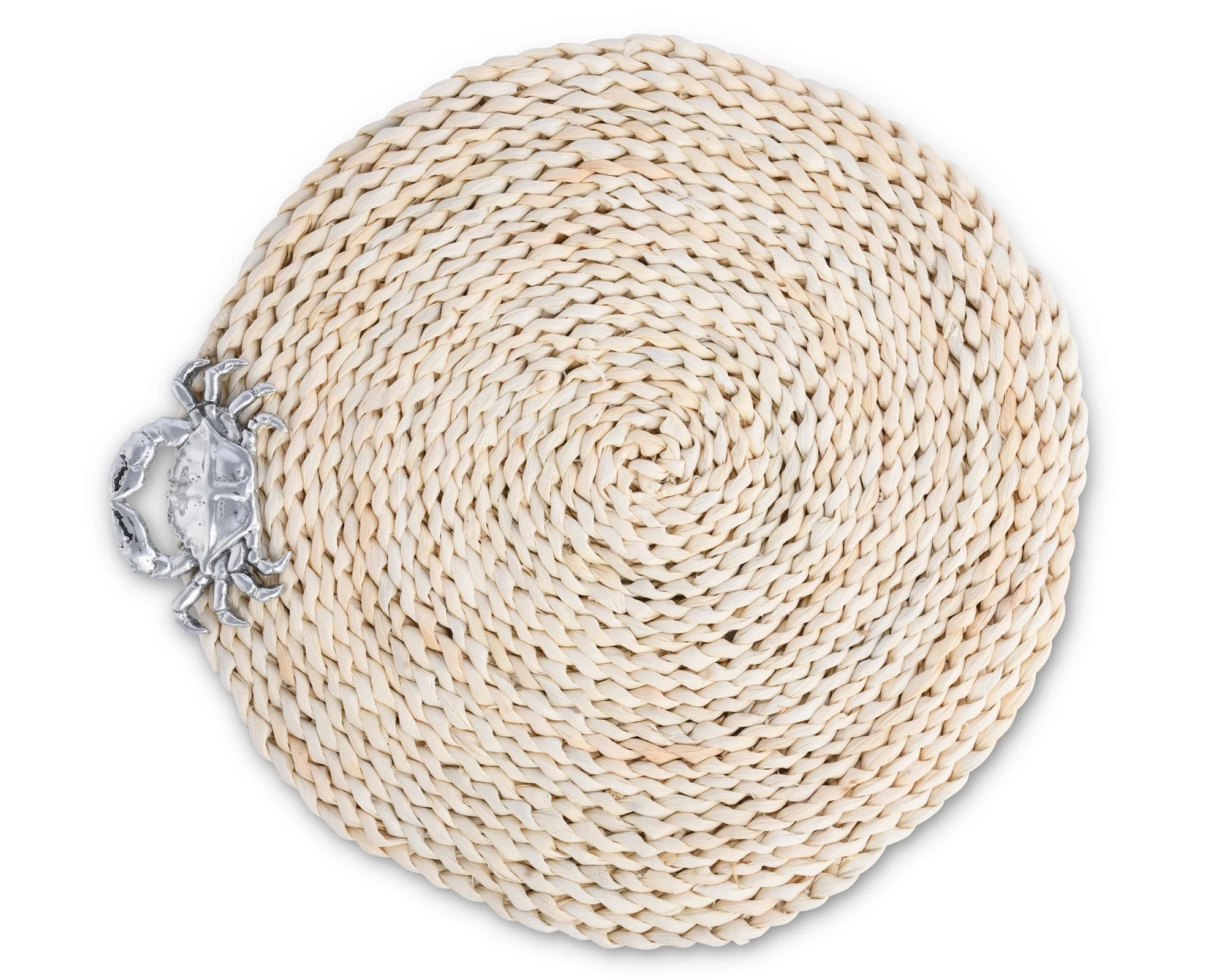 Arthur Court Crab Twisted Seagrass Placemats - Set Of 4 - Image 4