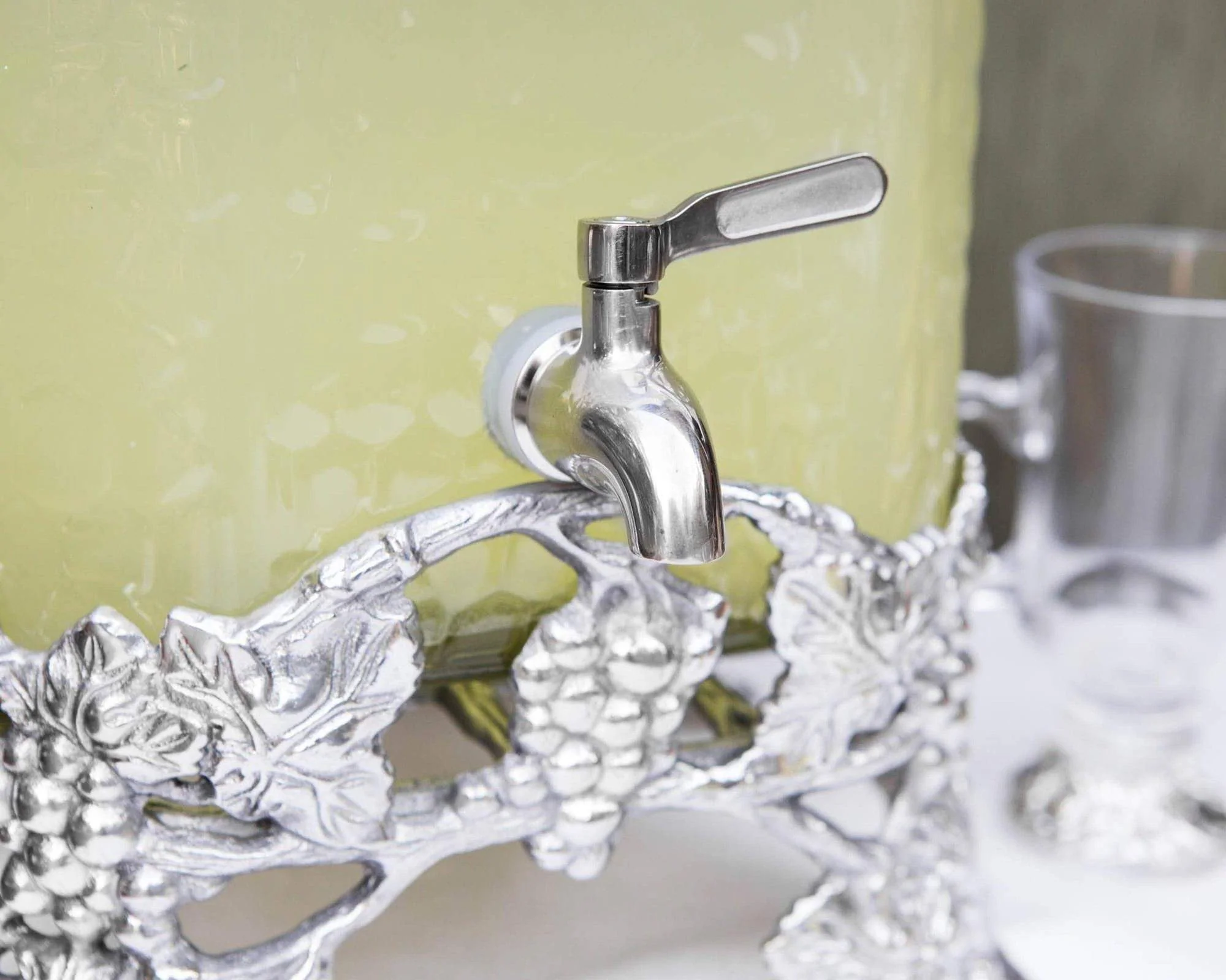 Arthur Court Elevated Grape Beverage Server - Image 3