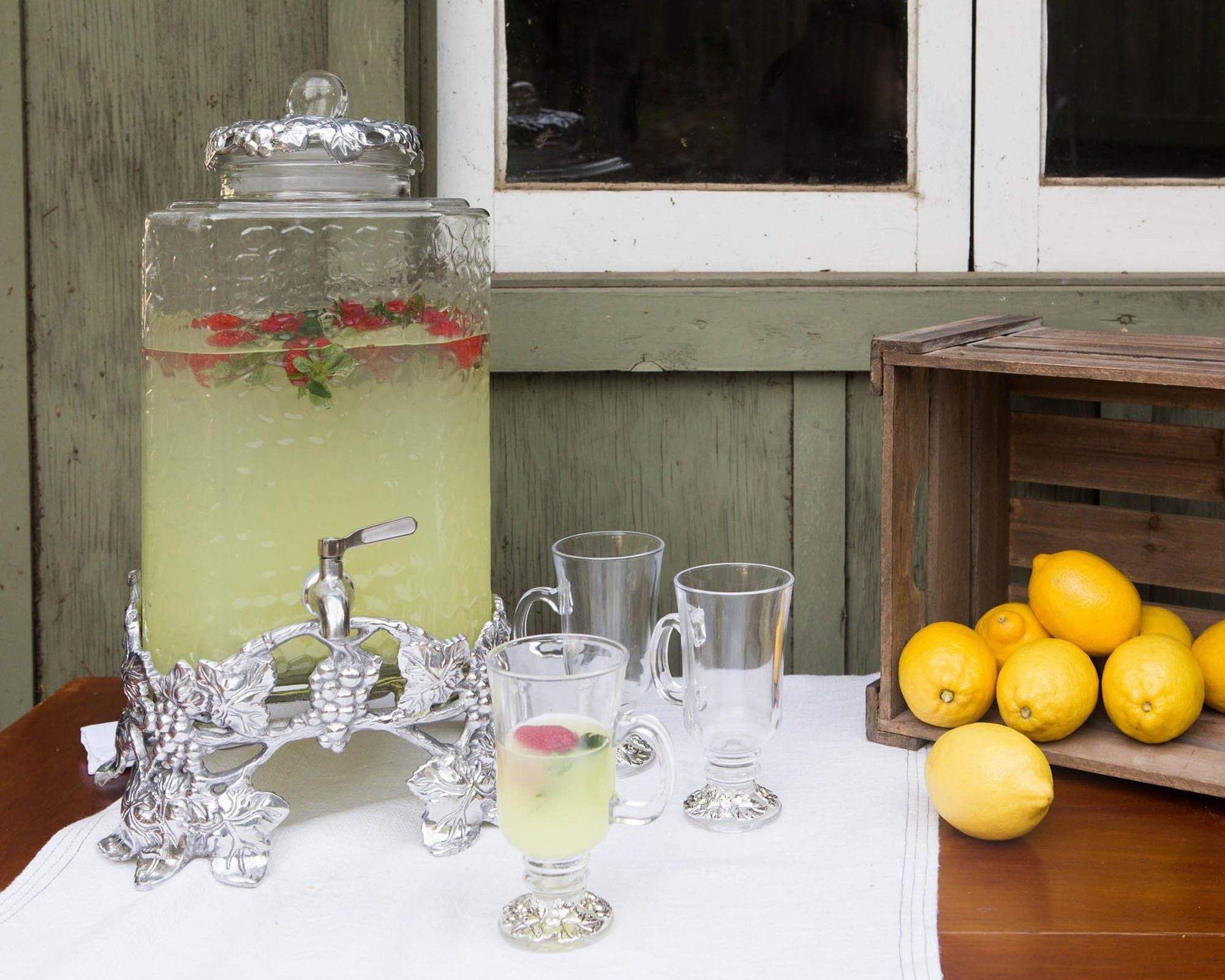 Arthur Court Elevated Grape Beverage Server - Image 4