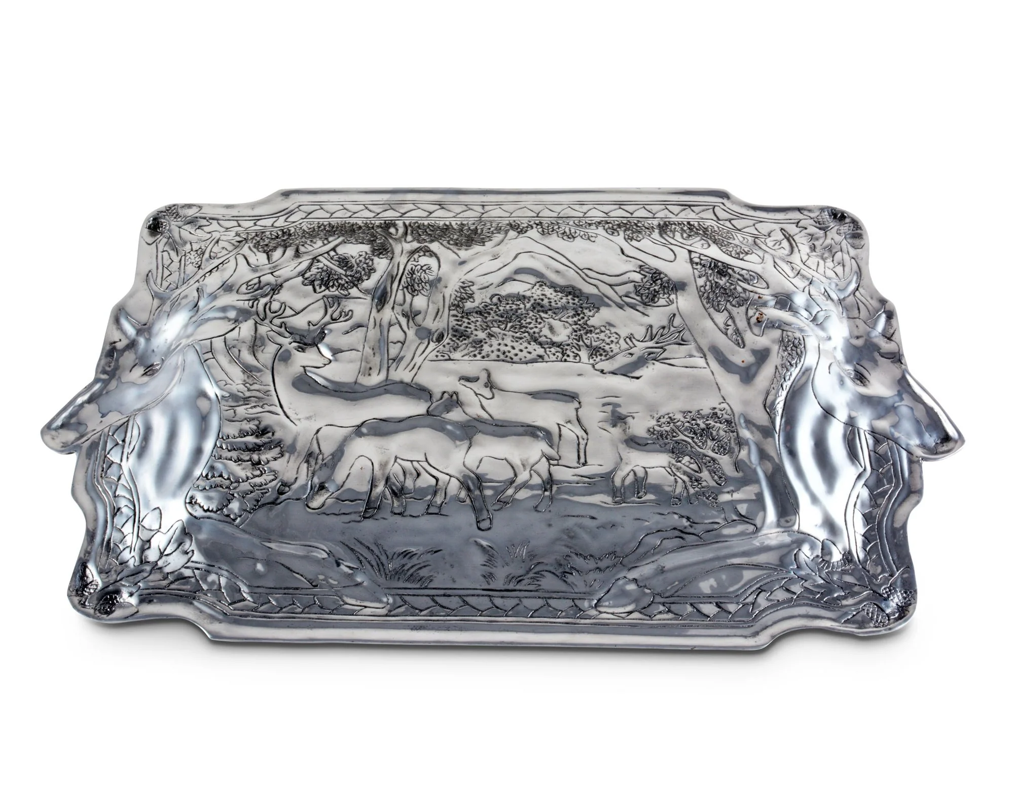 Arthur Court Elk Herd Oblong Tray - Image 4